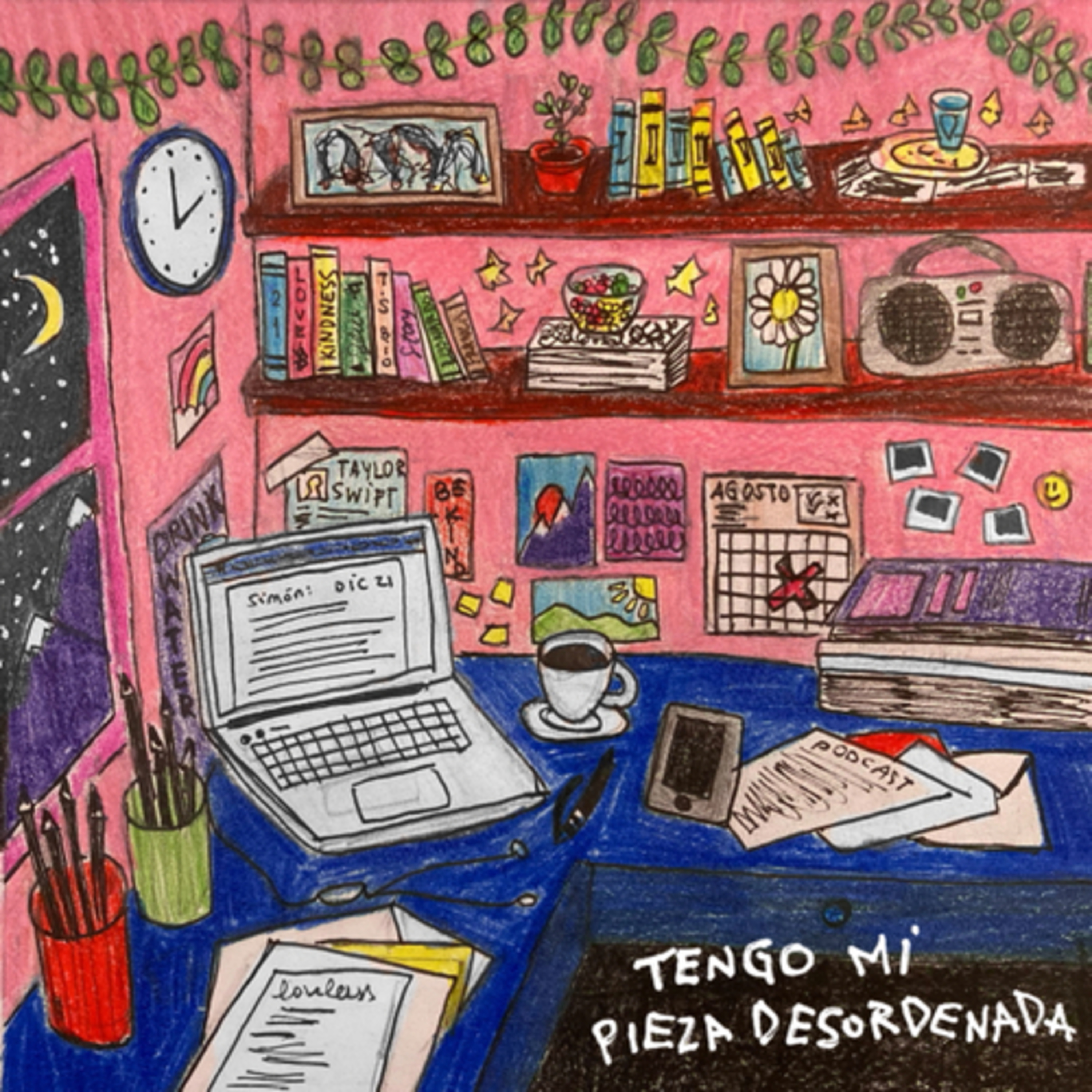 tengo mi pieza desordenada