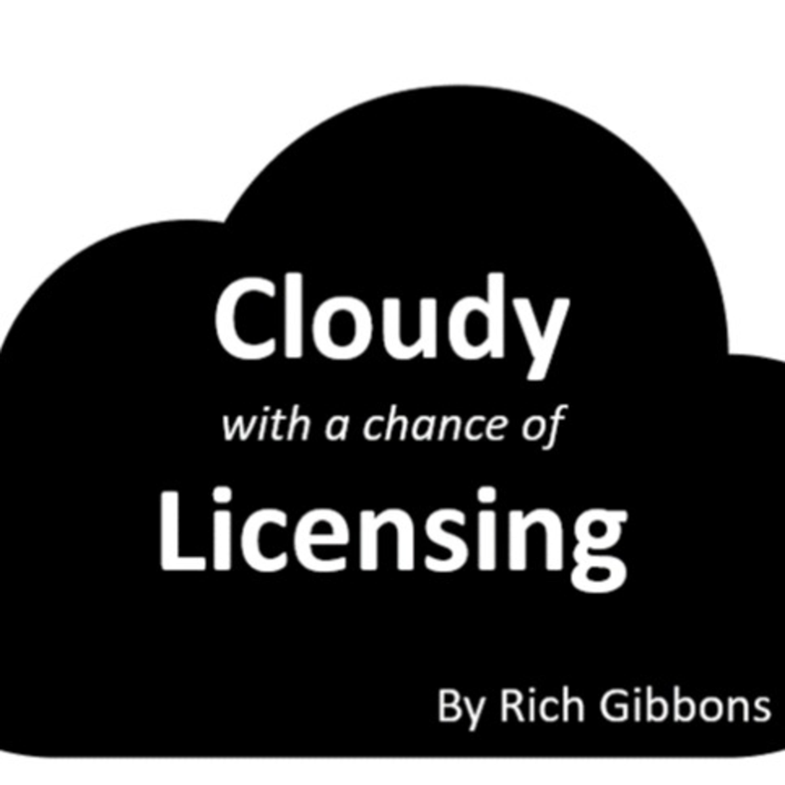Cloudy with a chance of Licensing
