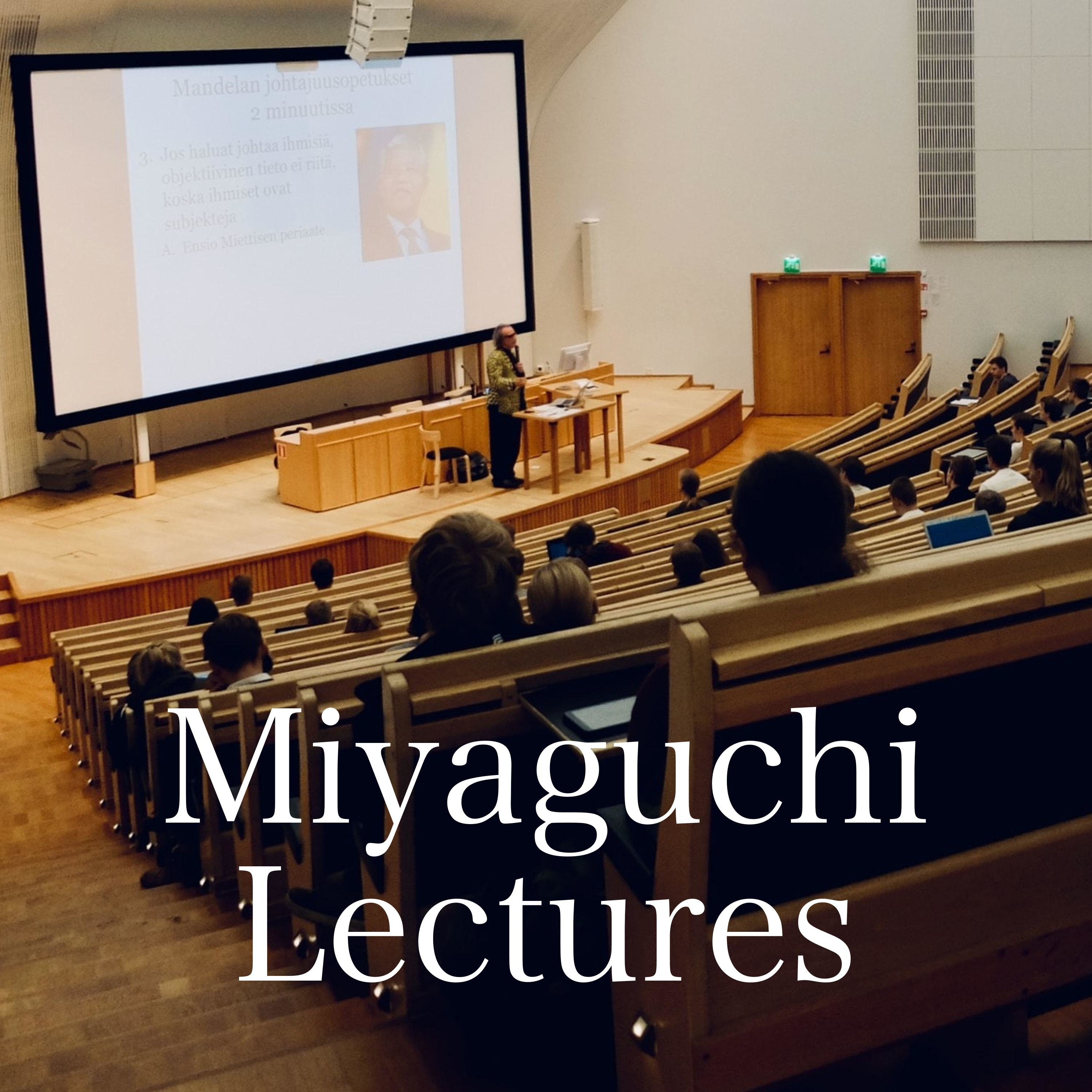 Miyaguchi Lectures