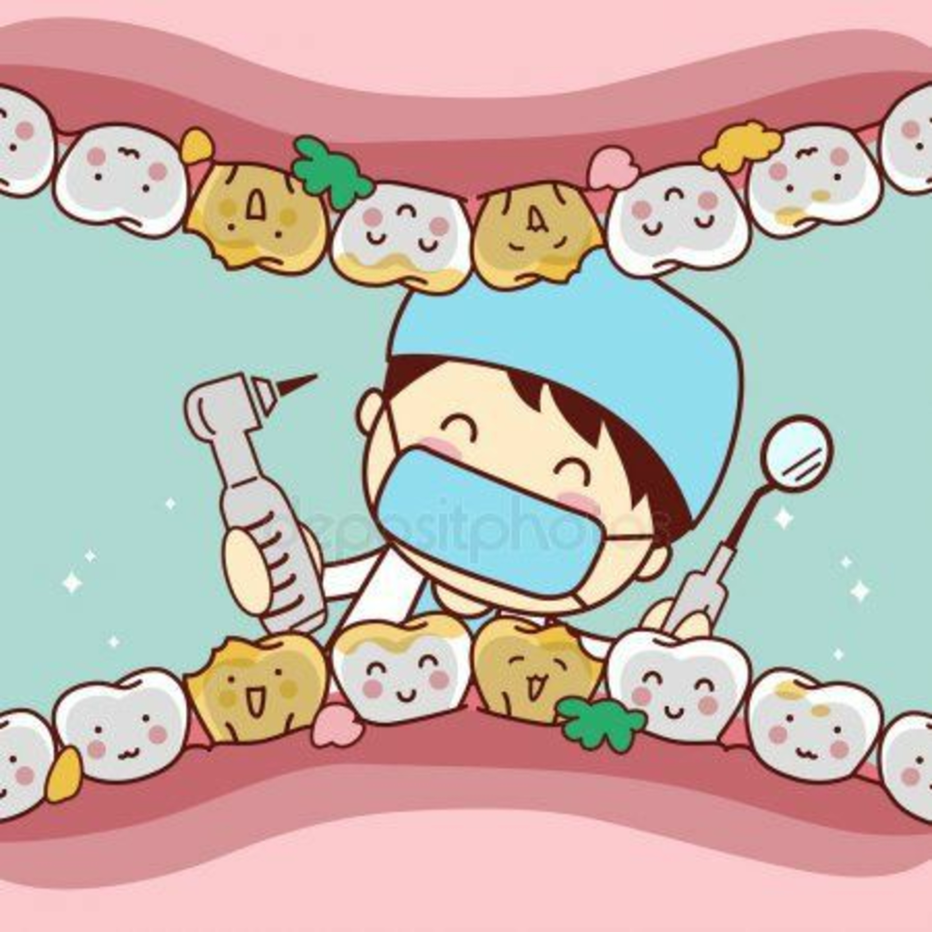 Doenças periodontais.