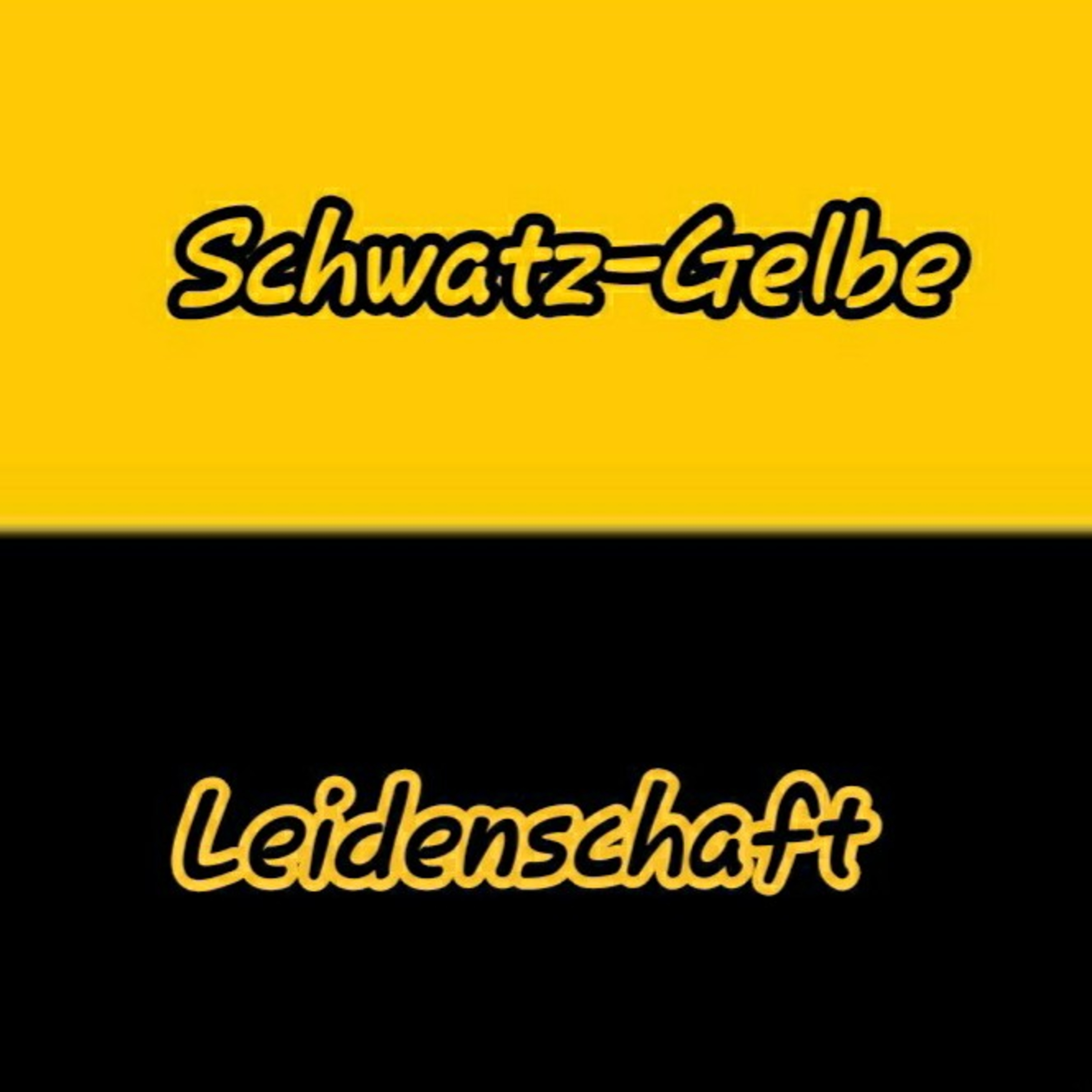 Schwatz-Gelbe Leidenschaft