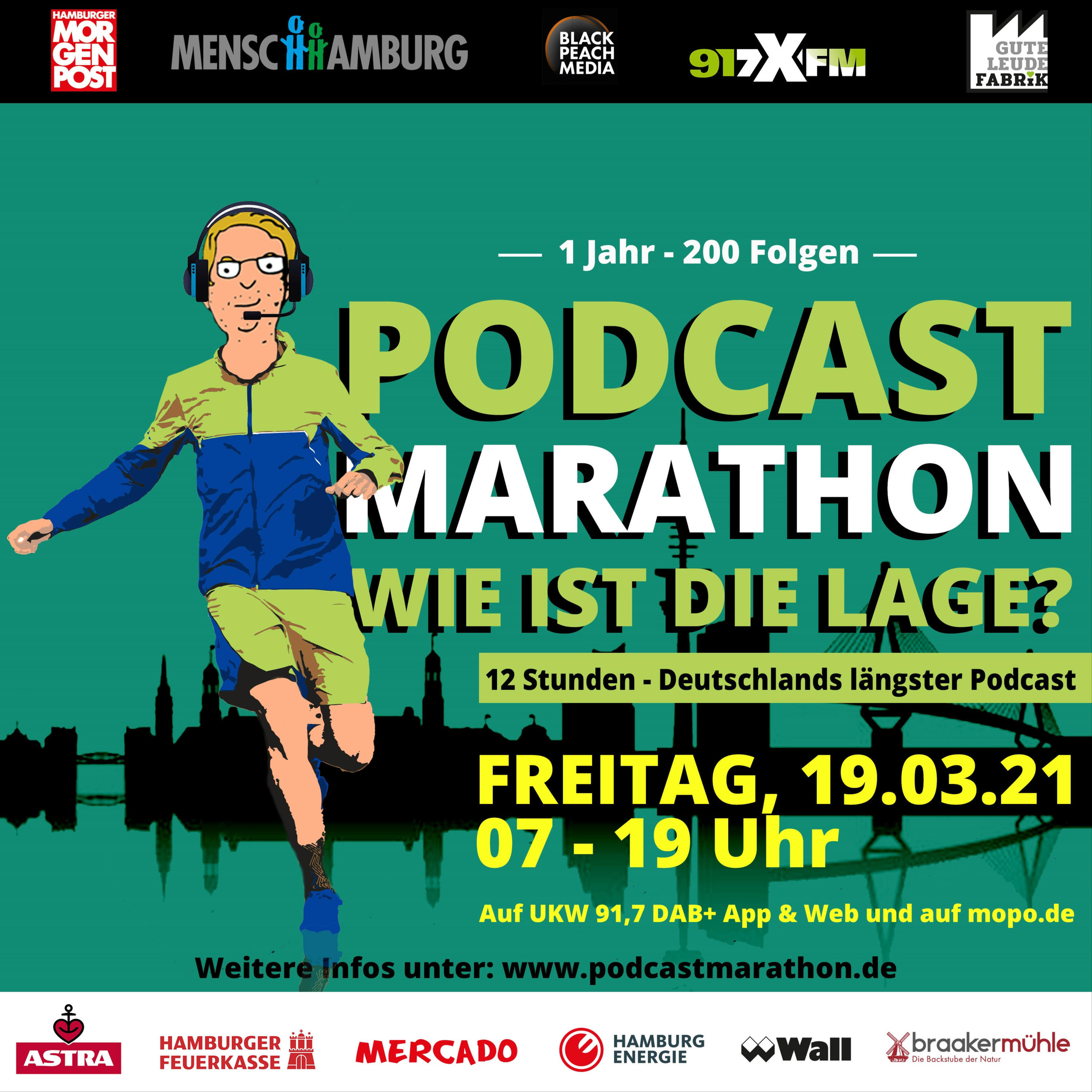 Podcast-Marathon - Wie ist die Lage?