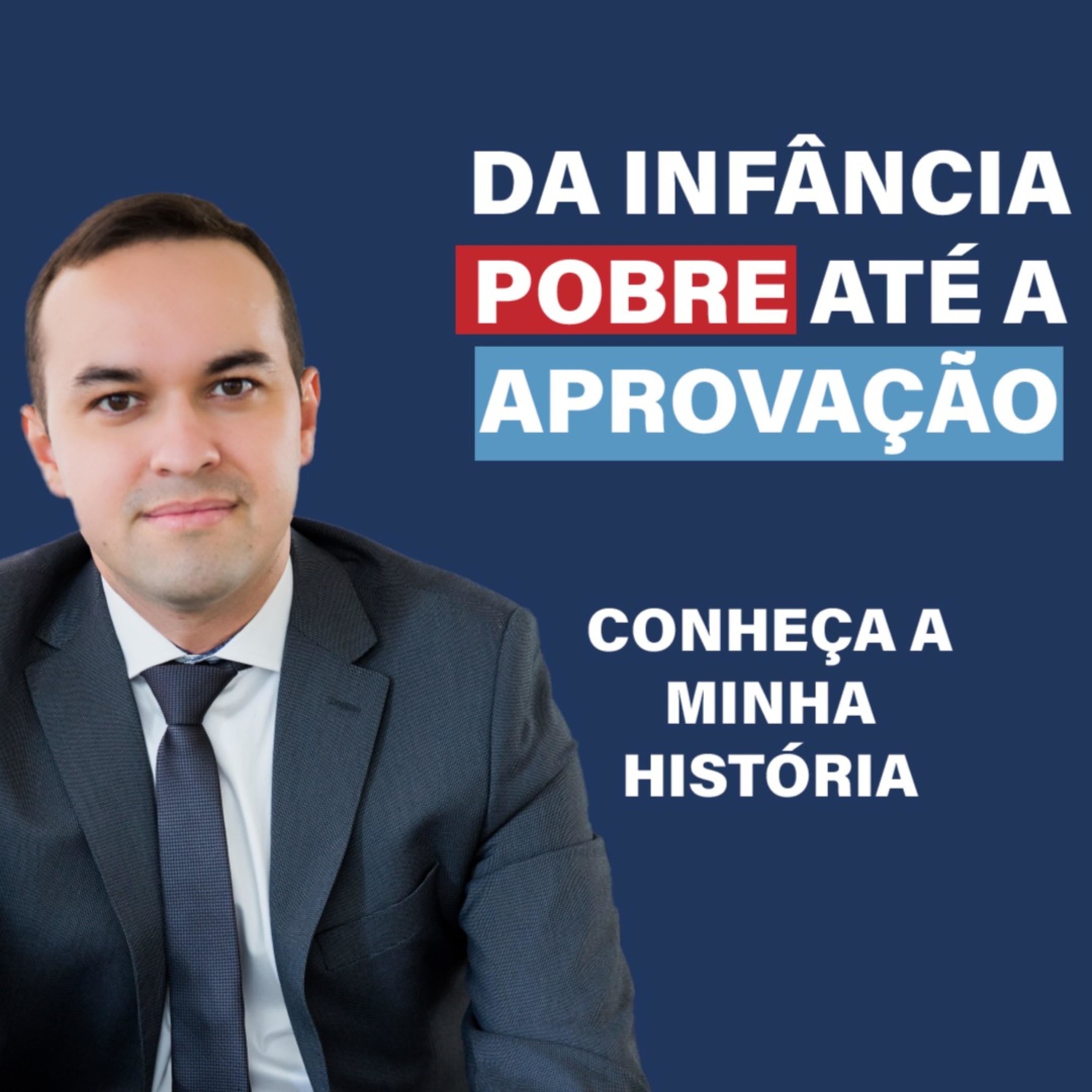 Live #1 - Da Infância pobre até a aprovação em 1º lugar - Conheça a minha história
