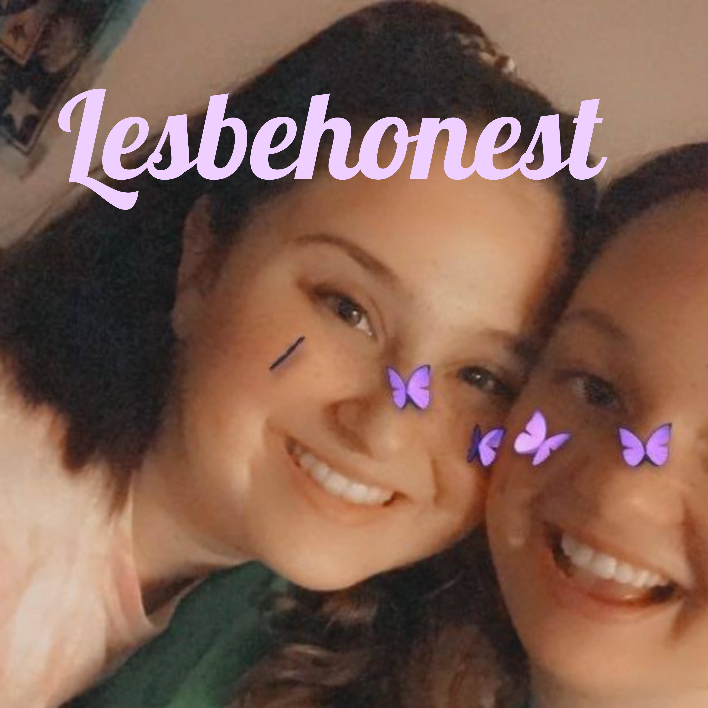 Lesbehonest podcast artwork