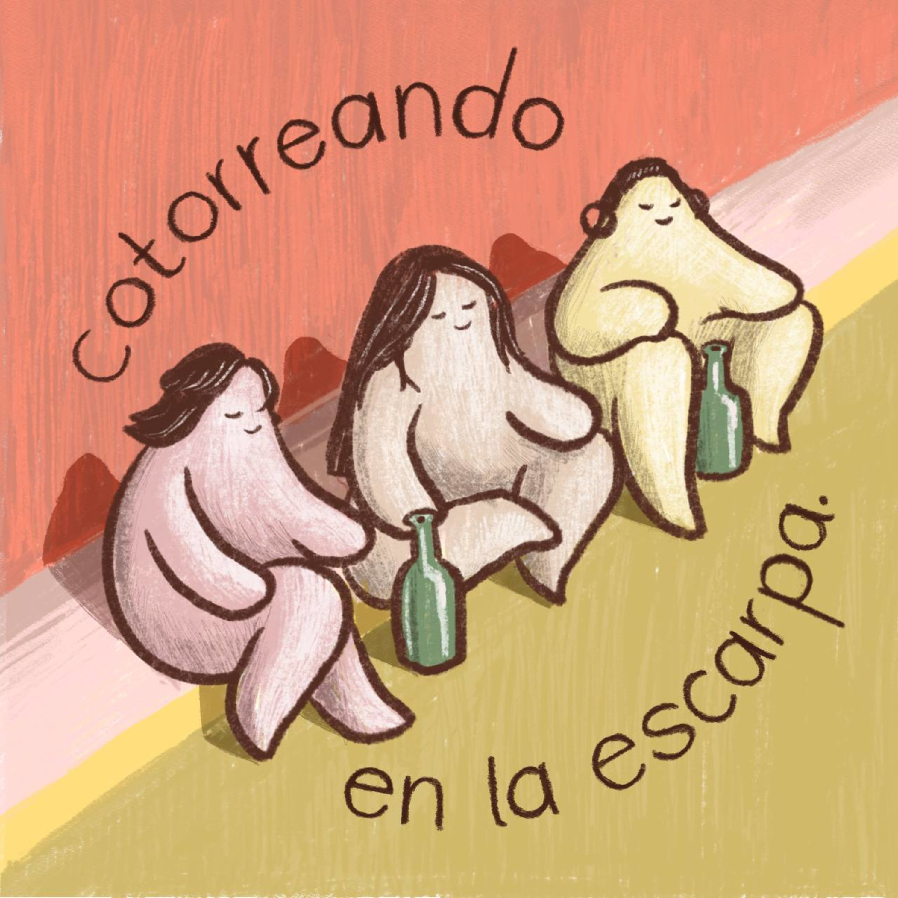 Cotorreando en la Escarpa