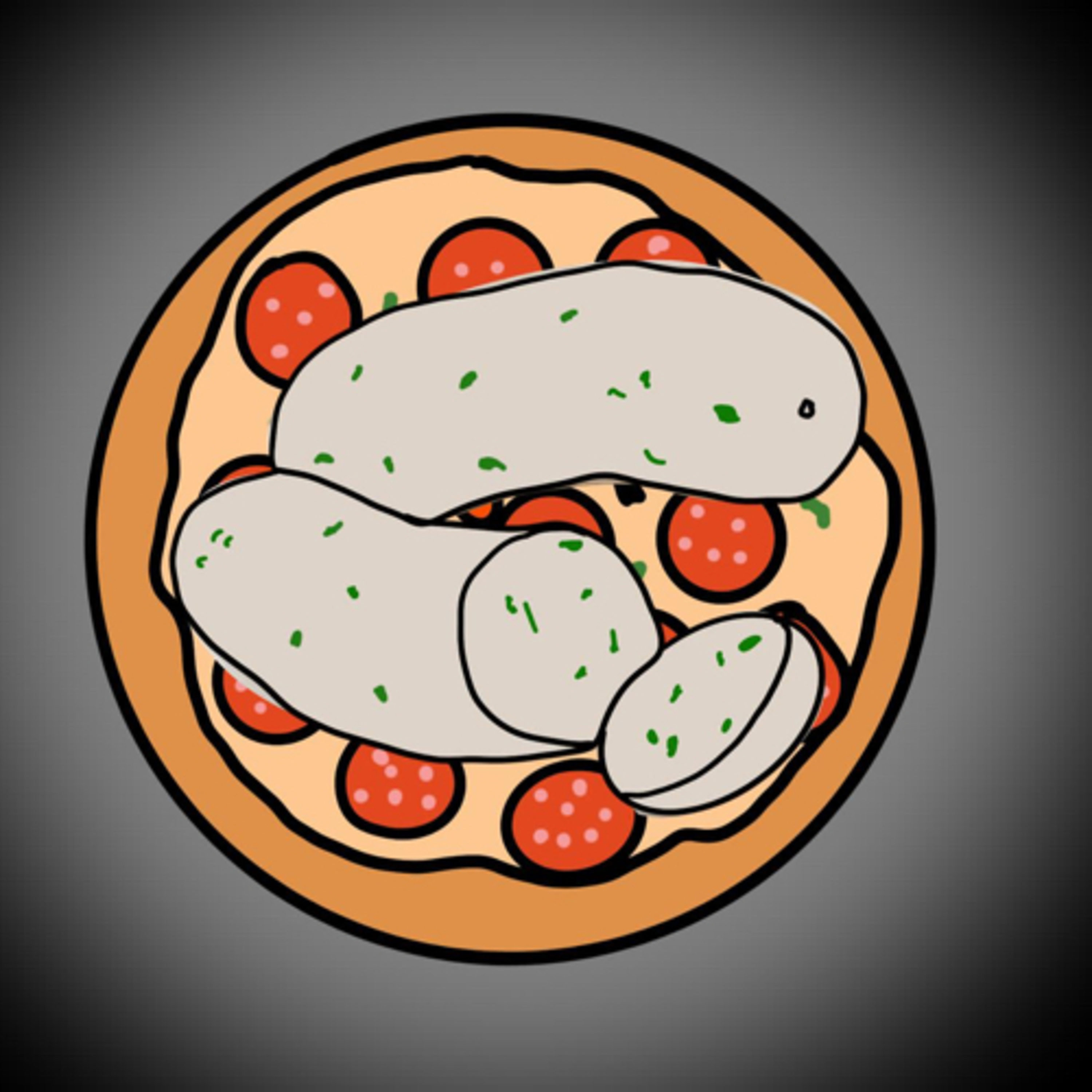 Weißwurst und Pizza Weißwurst und Pizza