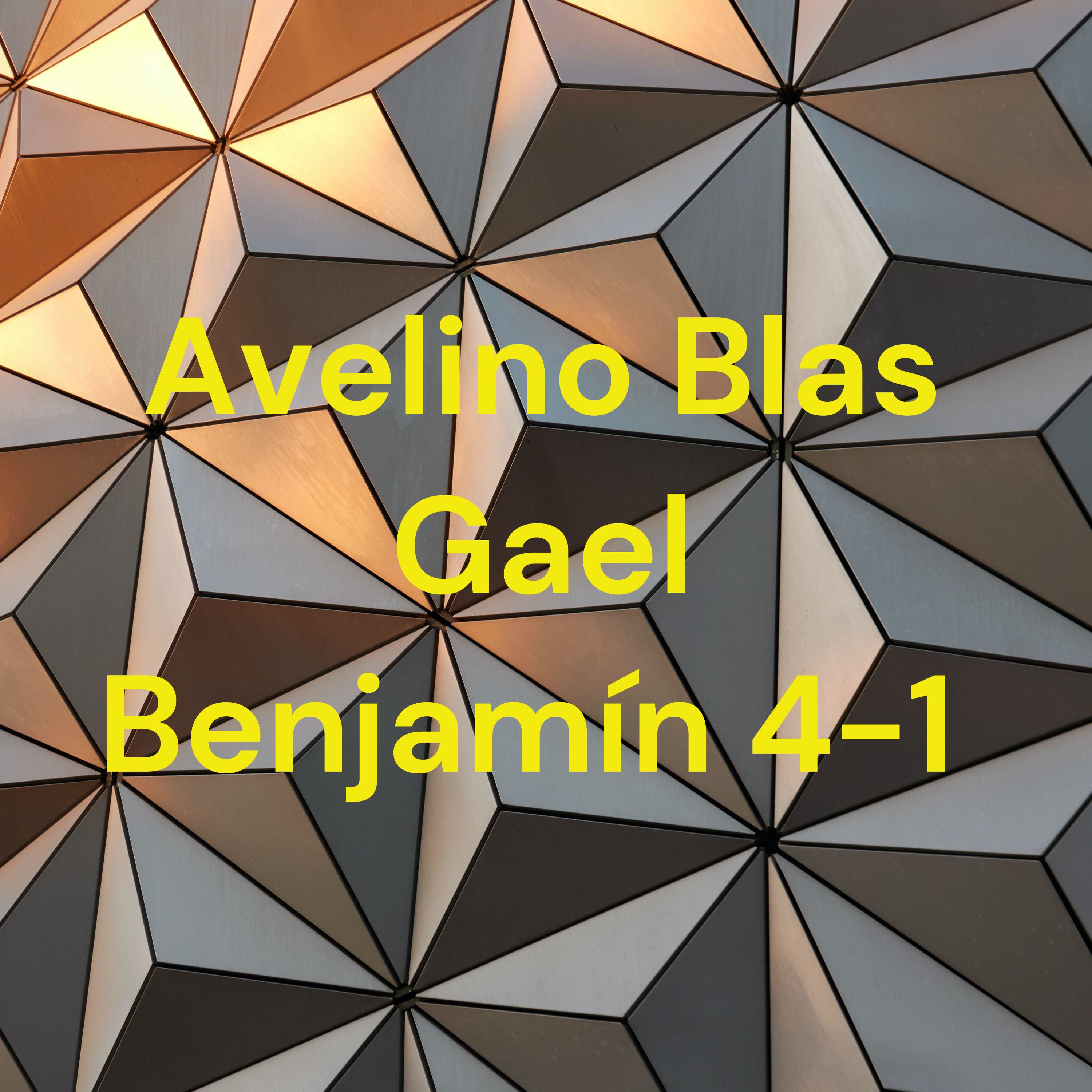 Avelino Blas Gael Benjamín 4-1 cover art