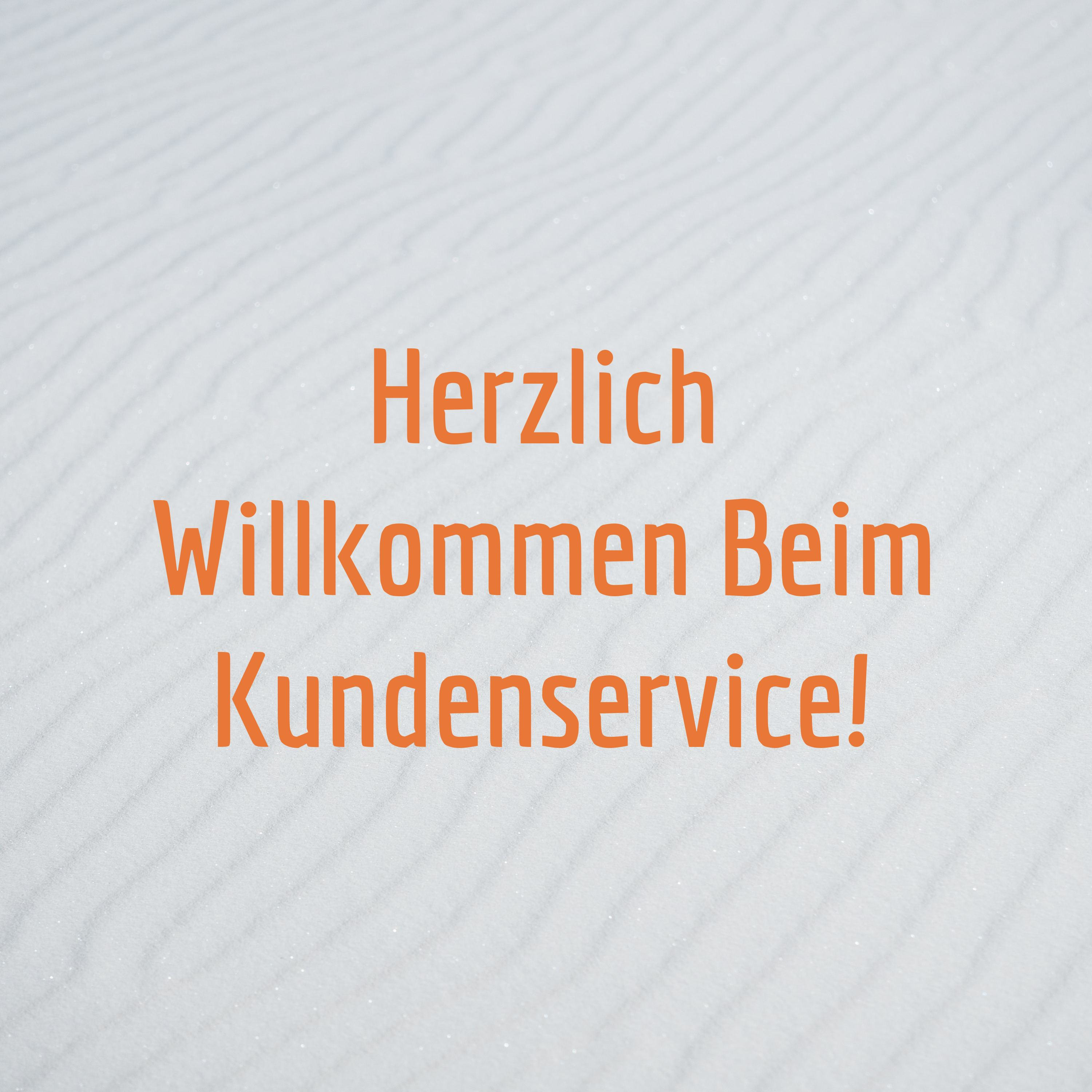 Herzlich Willkommen Beim Kundenservice!