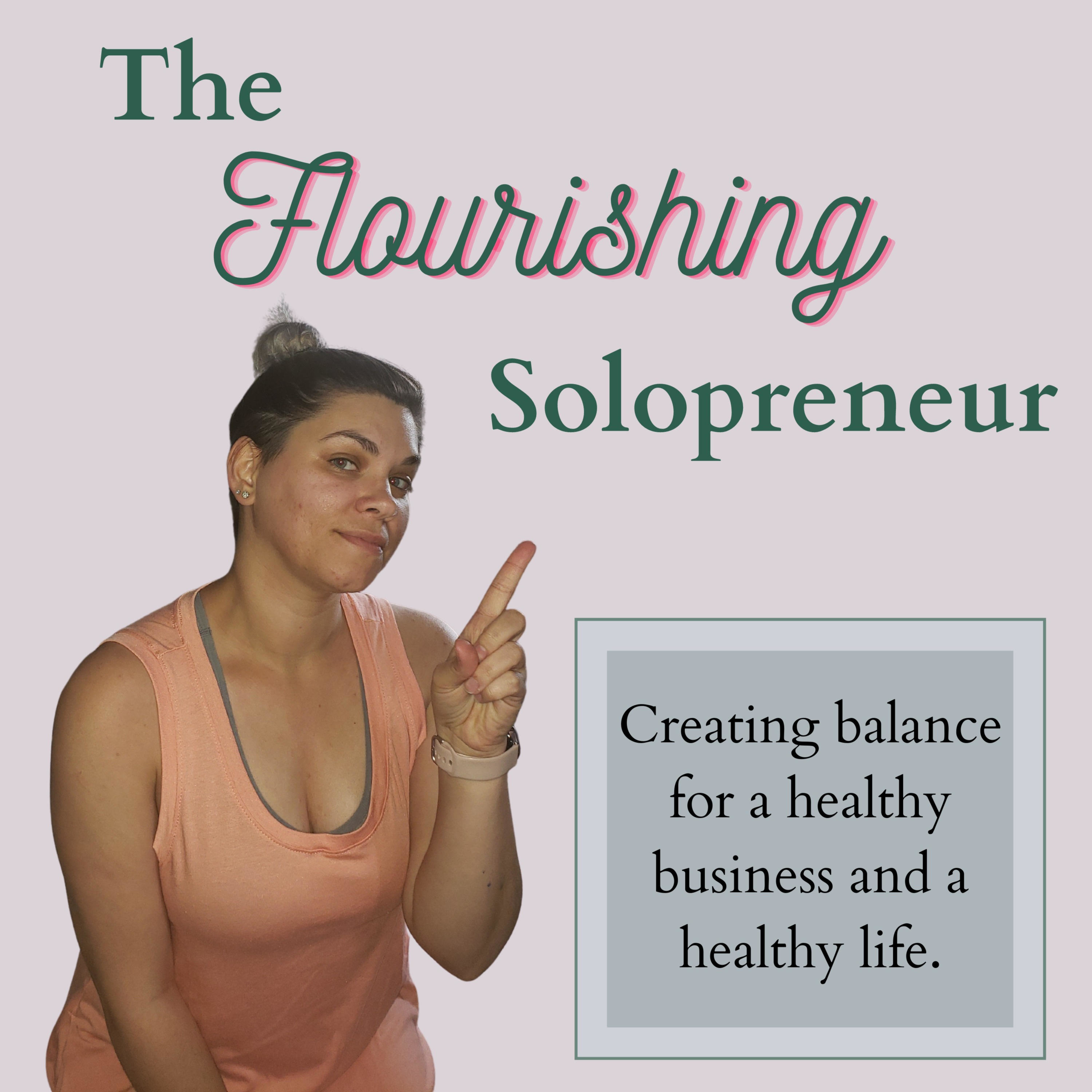 The Flourishing Solopreneur cover art