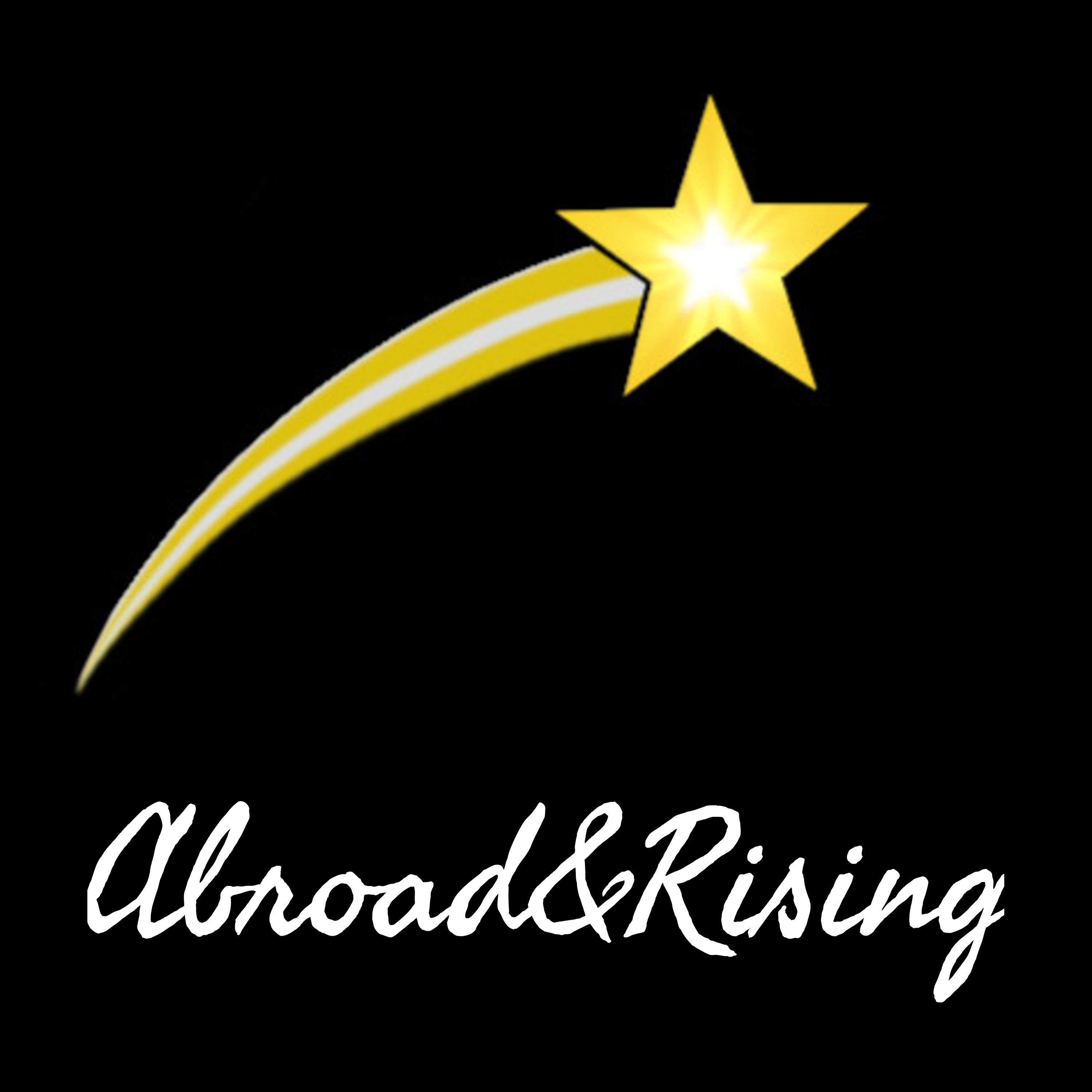 Abroad&Rising podcast artwork