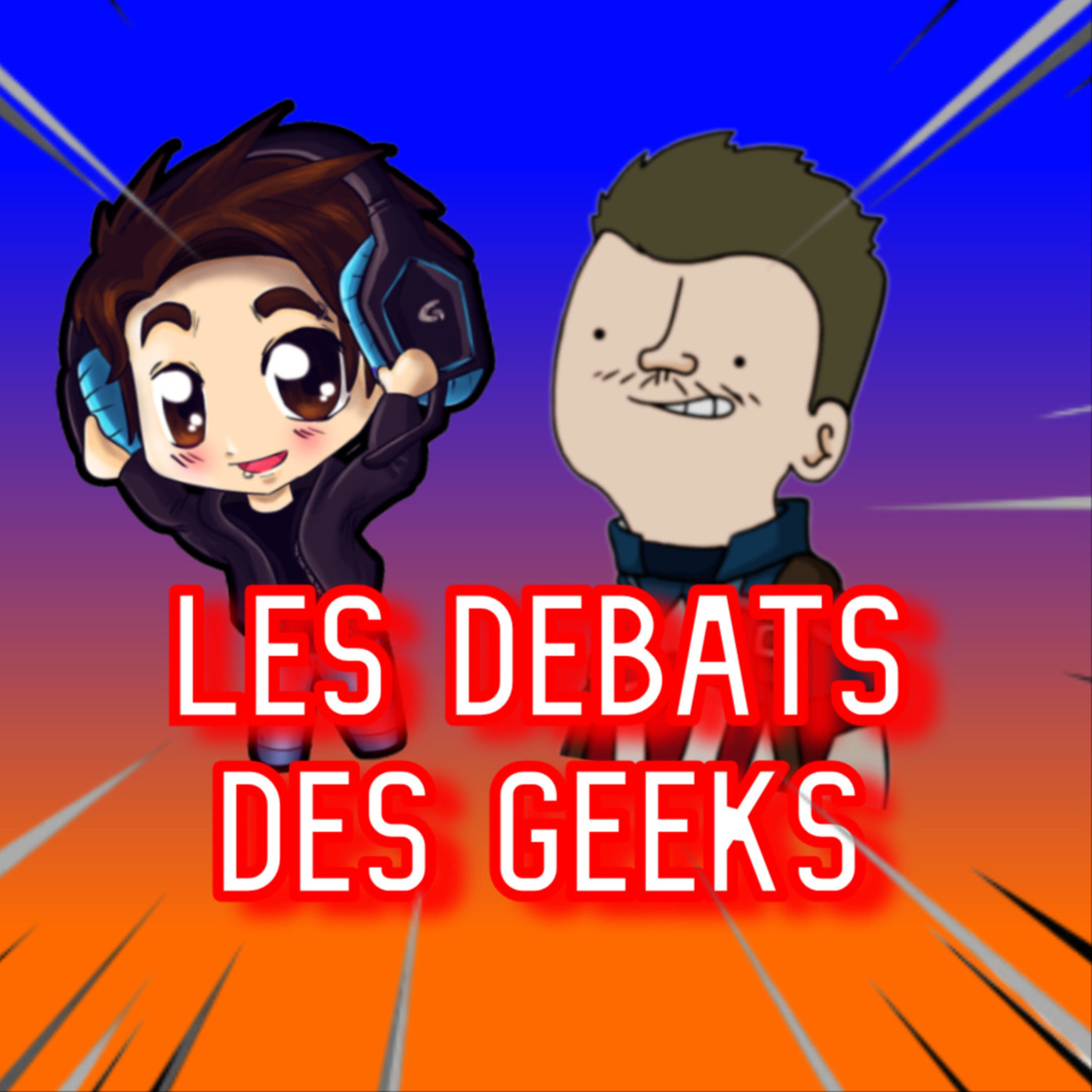 Logo of the podcast Les débats de geeks Podcast Les débats de geeks