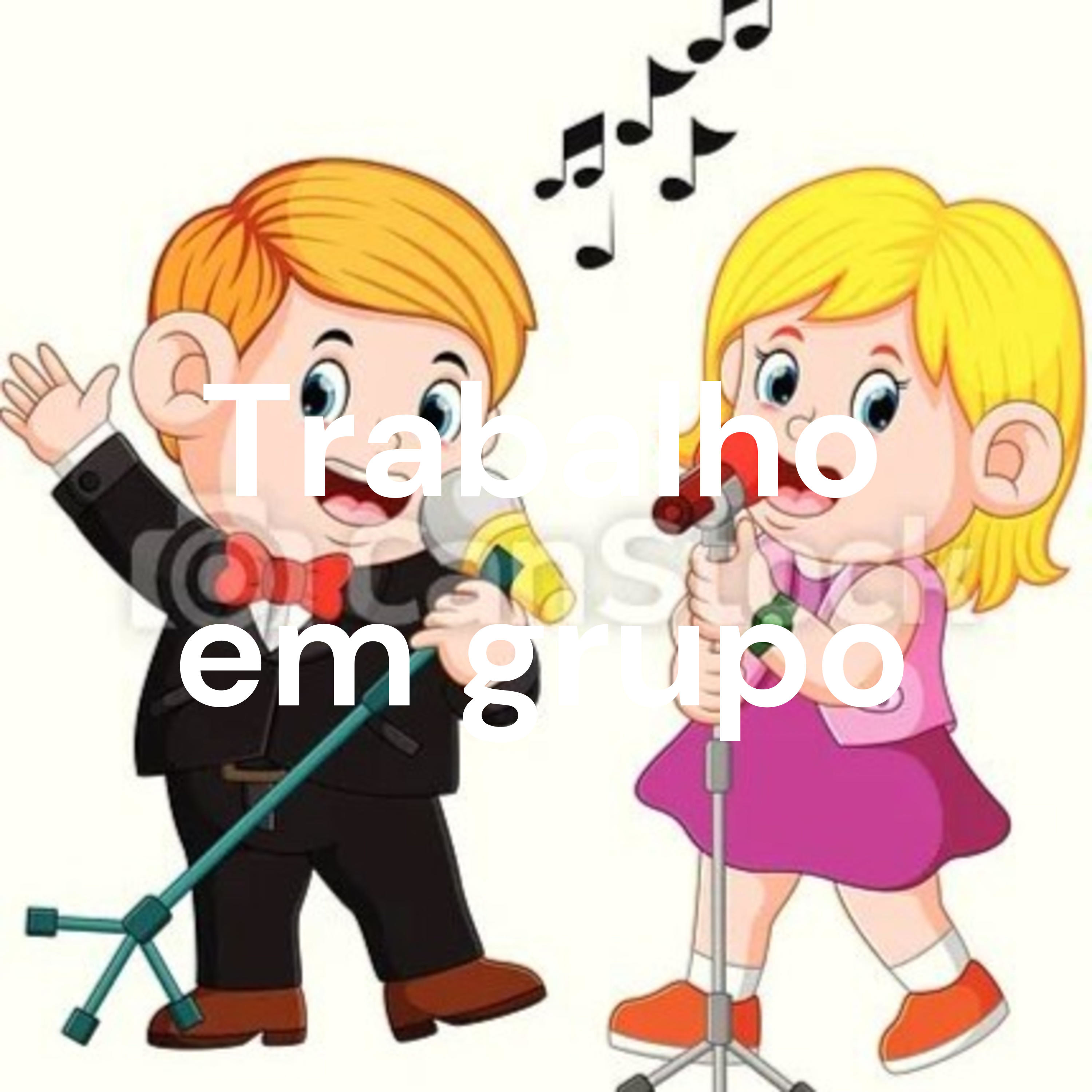 Trabalho em grupo podcast artwork