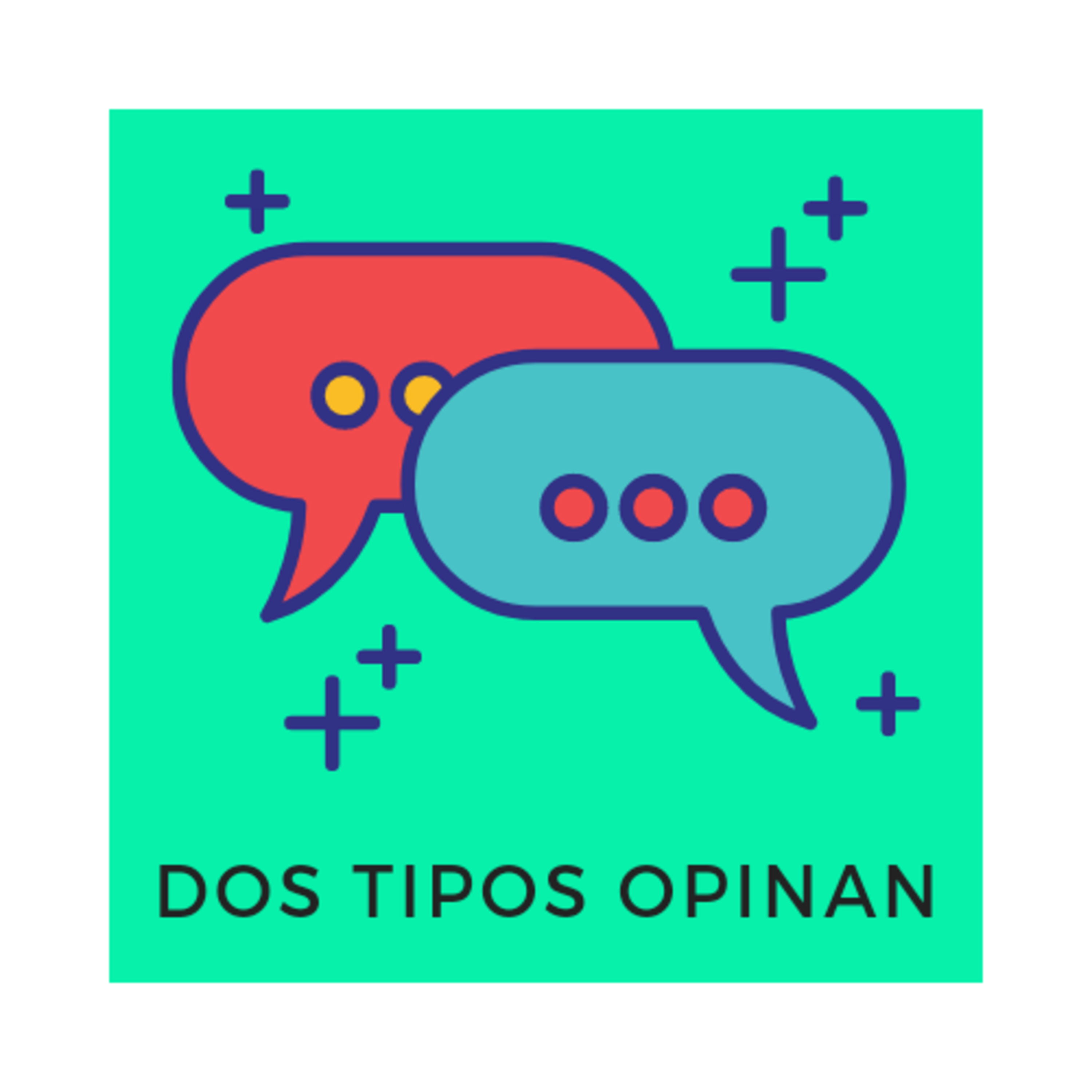 Dos tipos opinan cover art