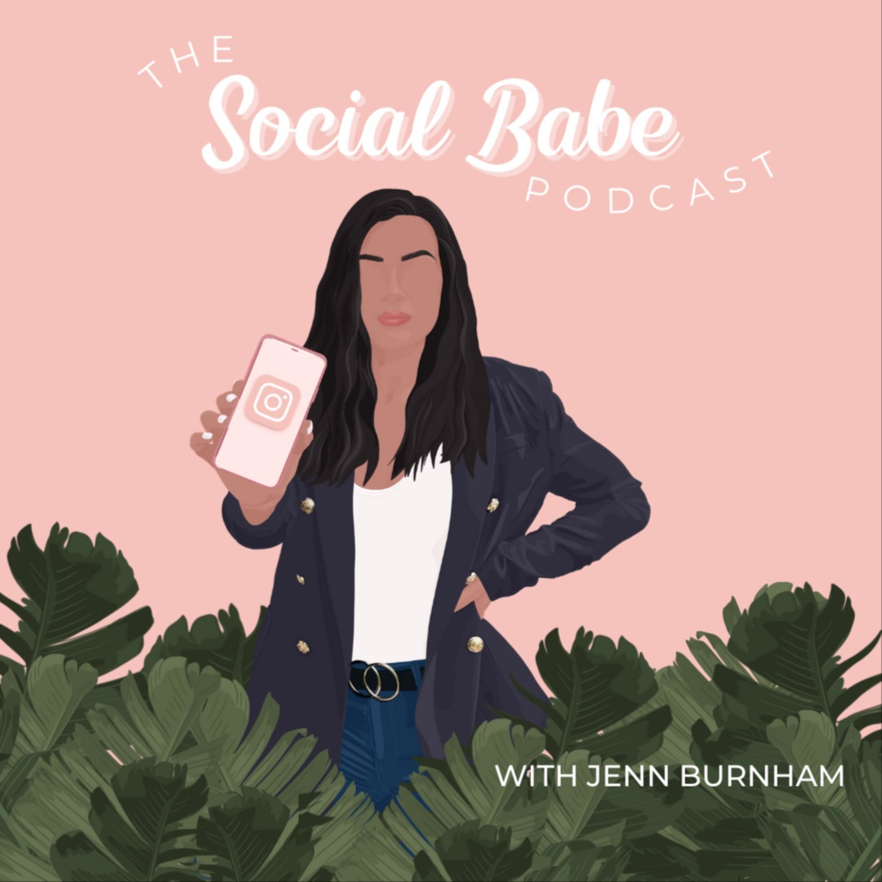 The Social Babe podcast artwork