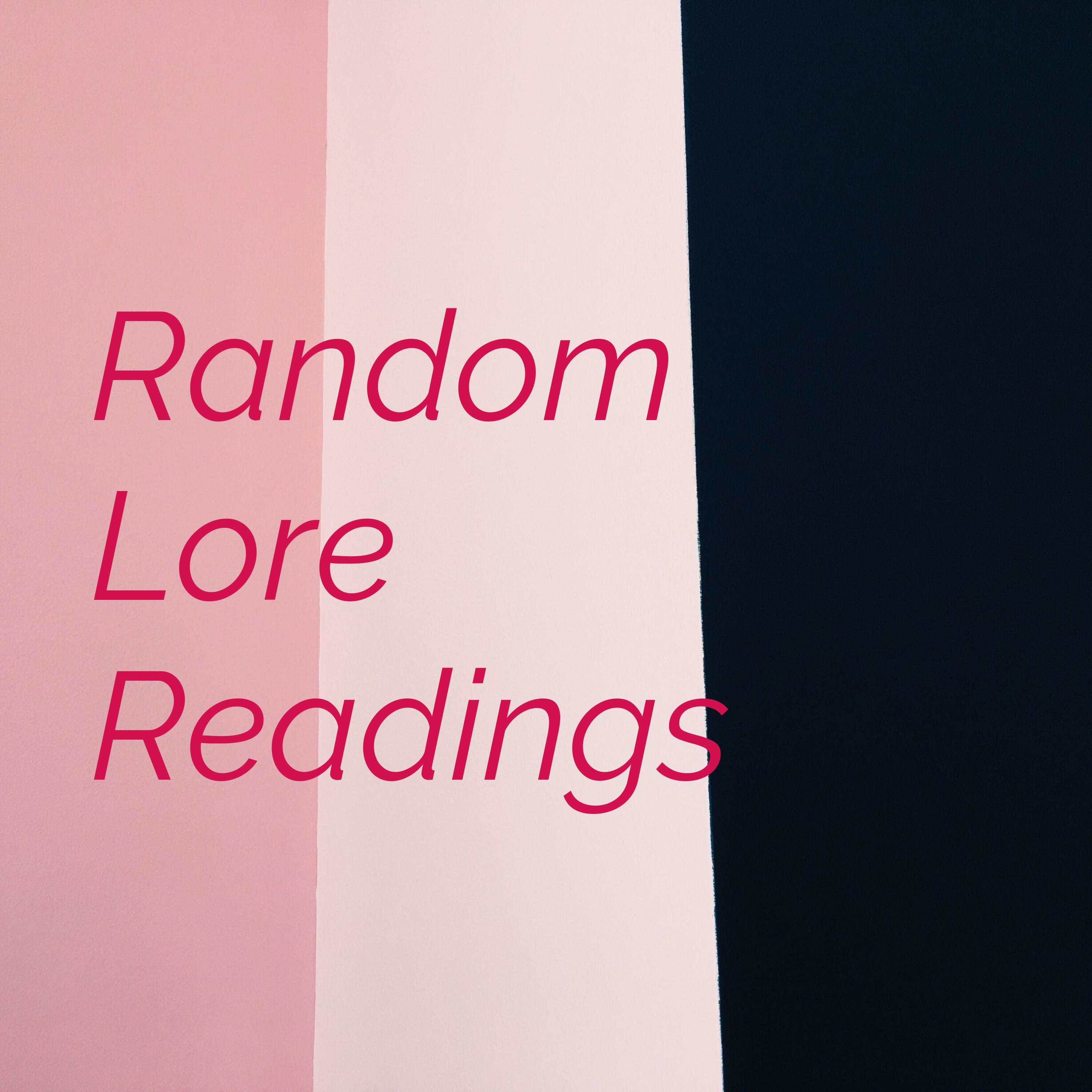 Random Lore Readings podcast artwork