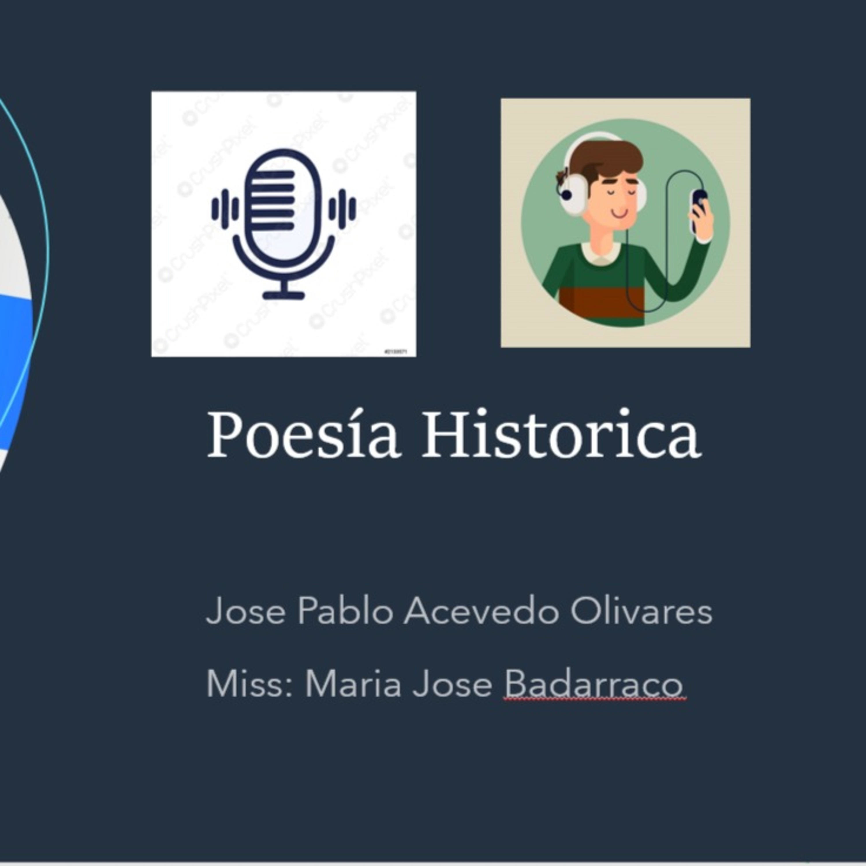 Poesia Historica Jose pablo Acevedo