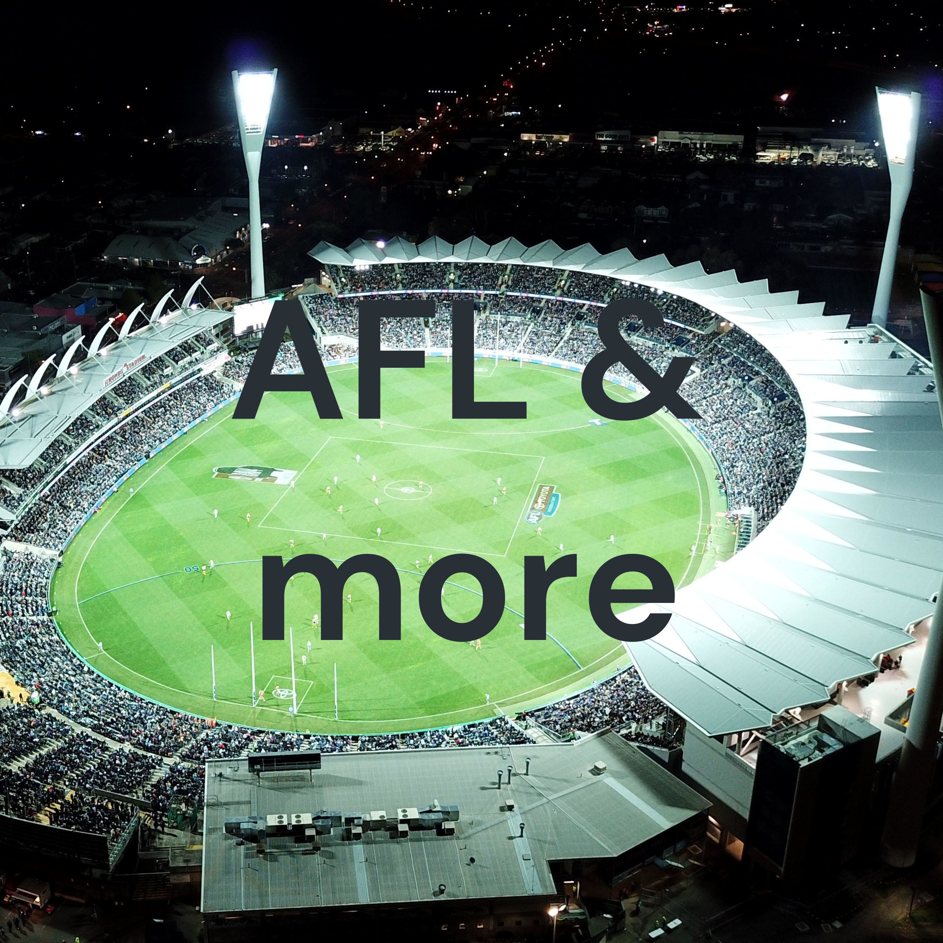 AFL & more cover art