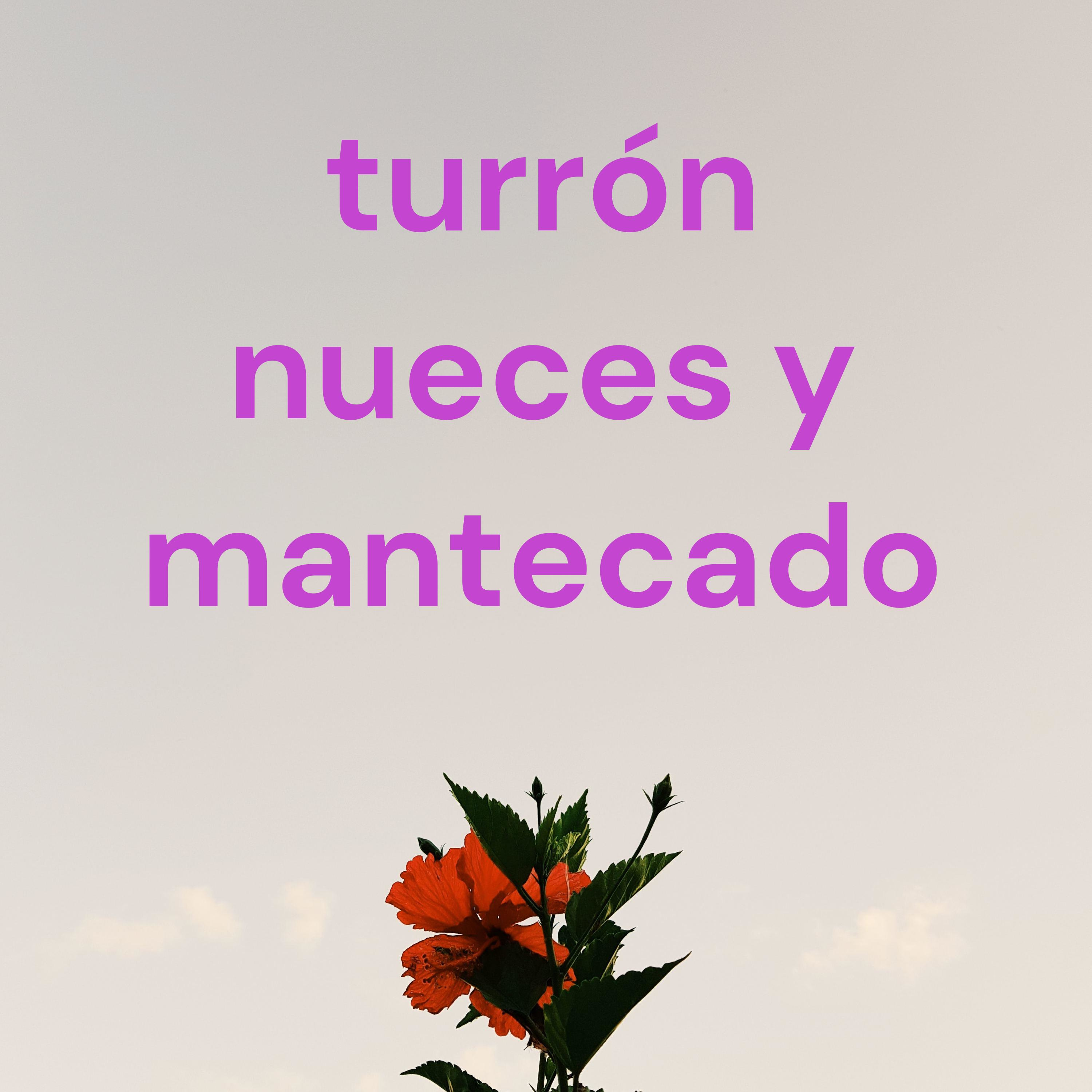 turrón nueces y mantecado cover art