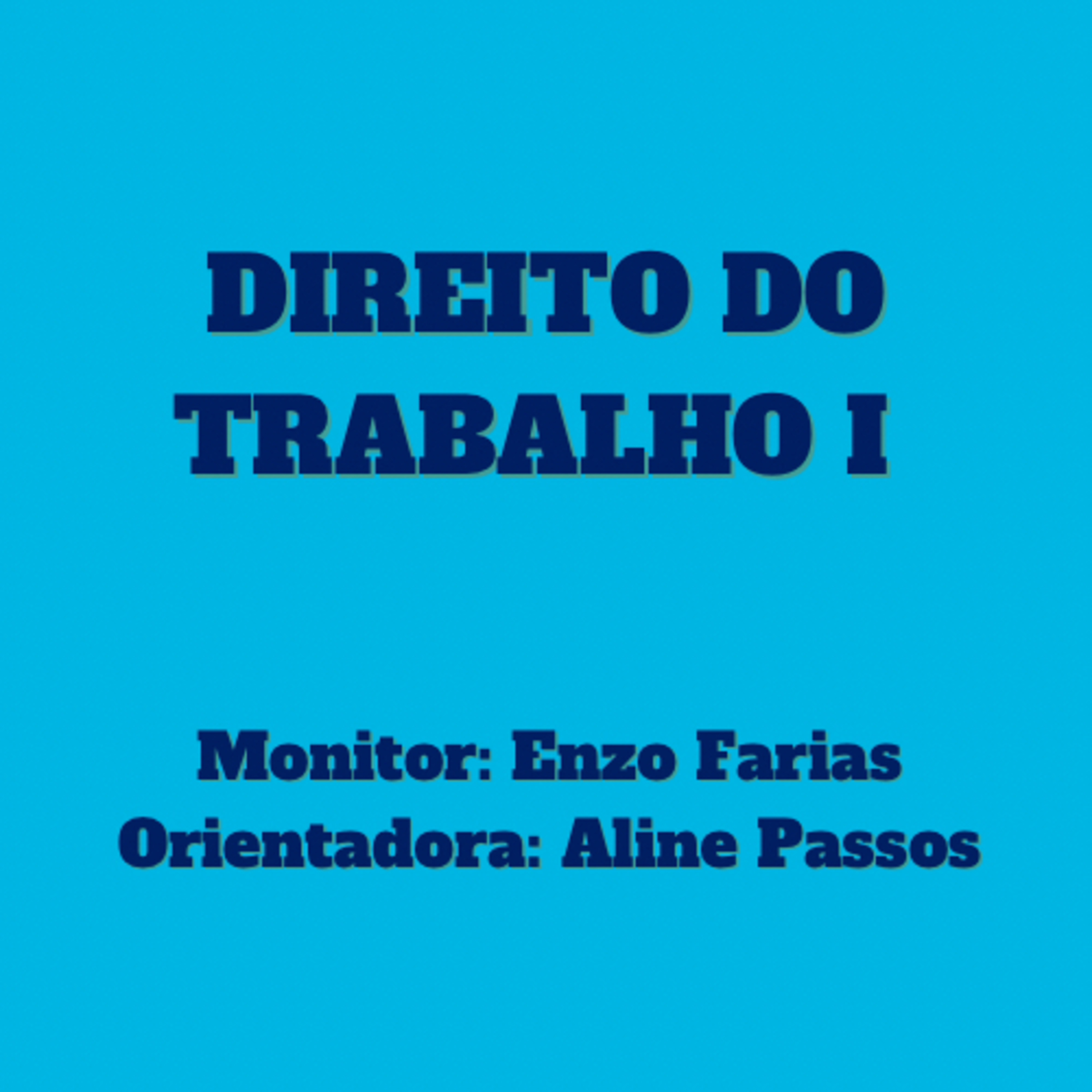 Podcast de Revisão AV1 23.1 - Direito do Trabalho I episode artwork