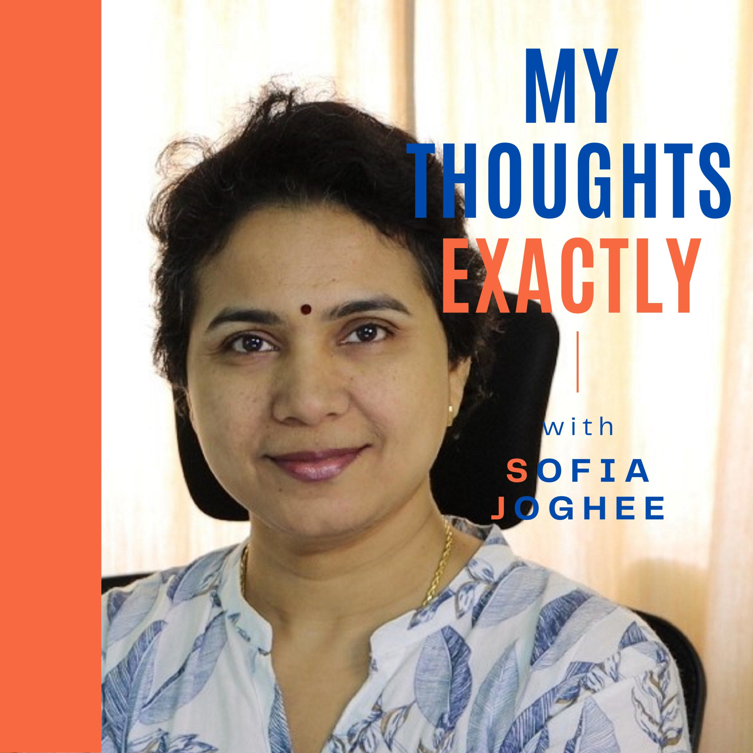 My Thoughts Exactly With Sofia Joghee cover art