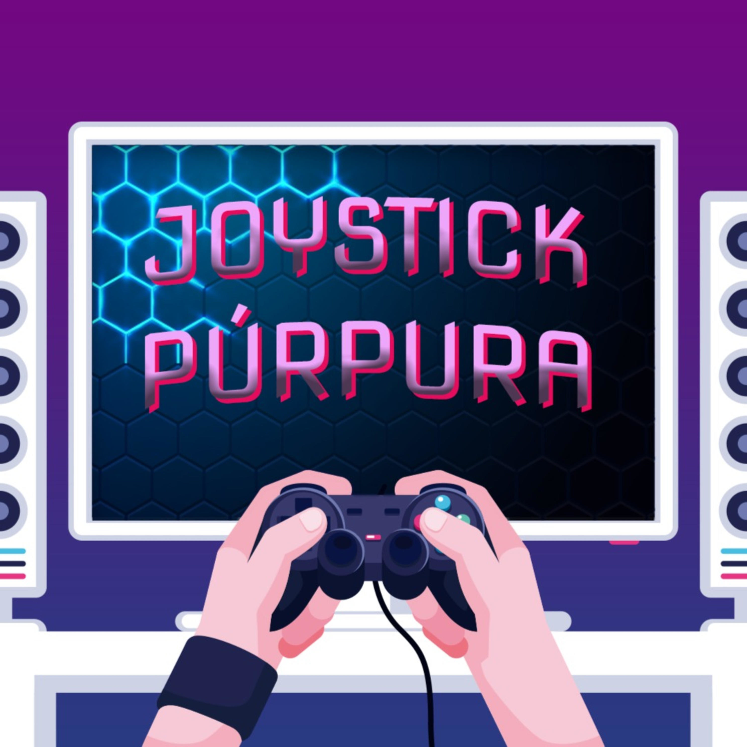 Joystick Púrpura