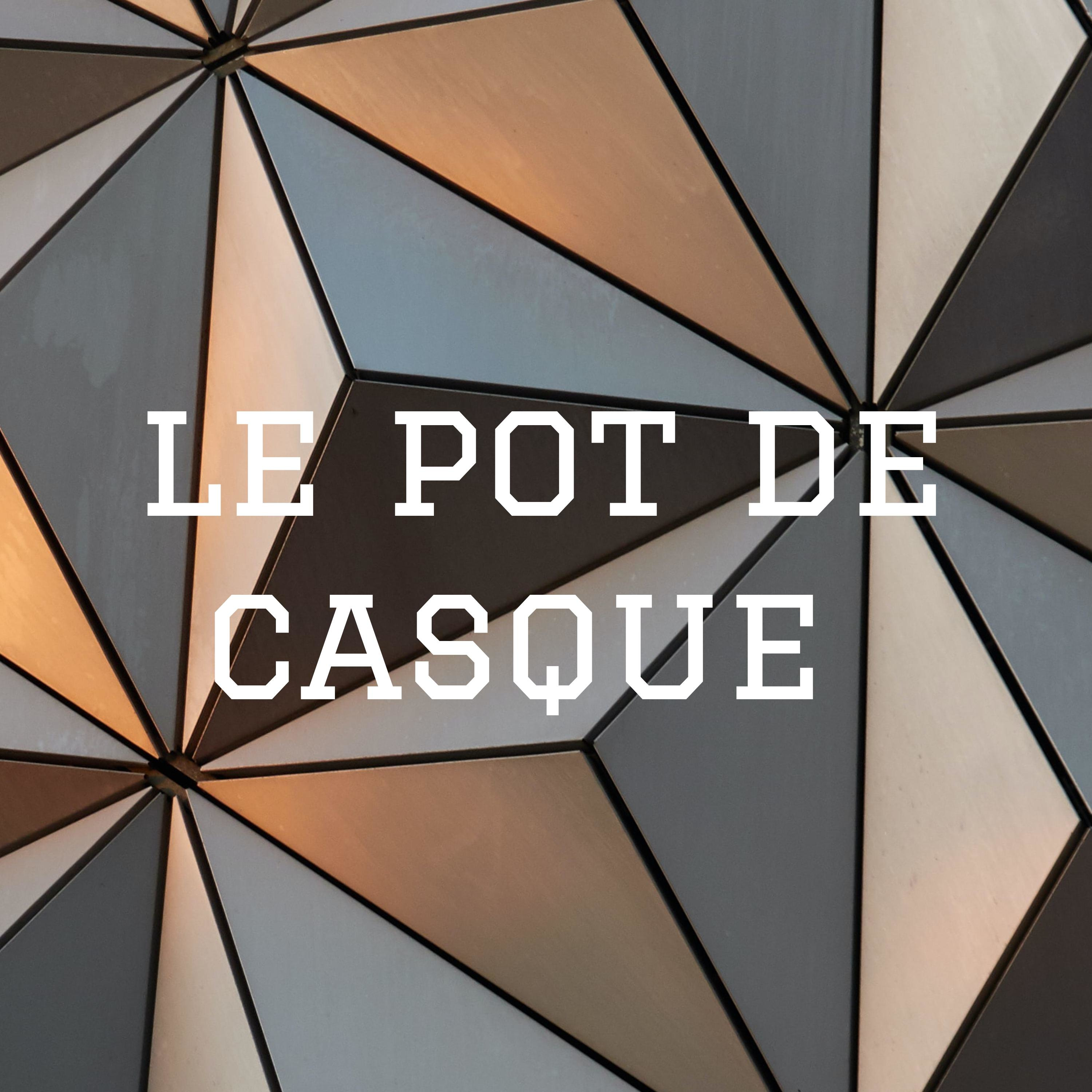 le pot de casque cover art