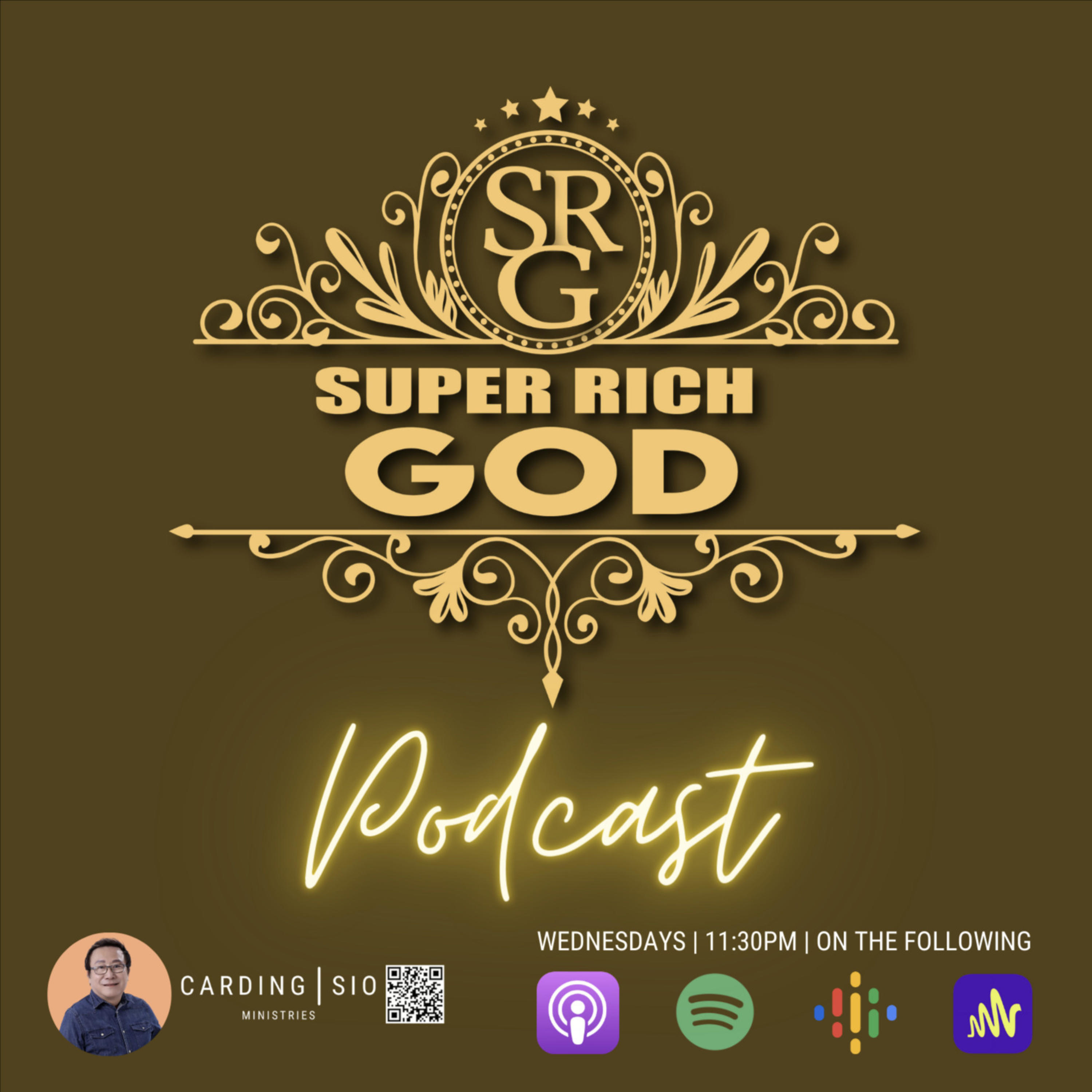 Super Rich God Podcast cover art