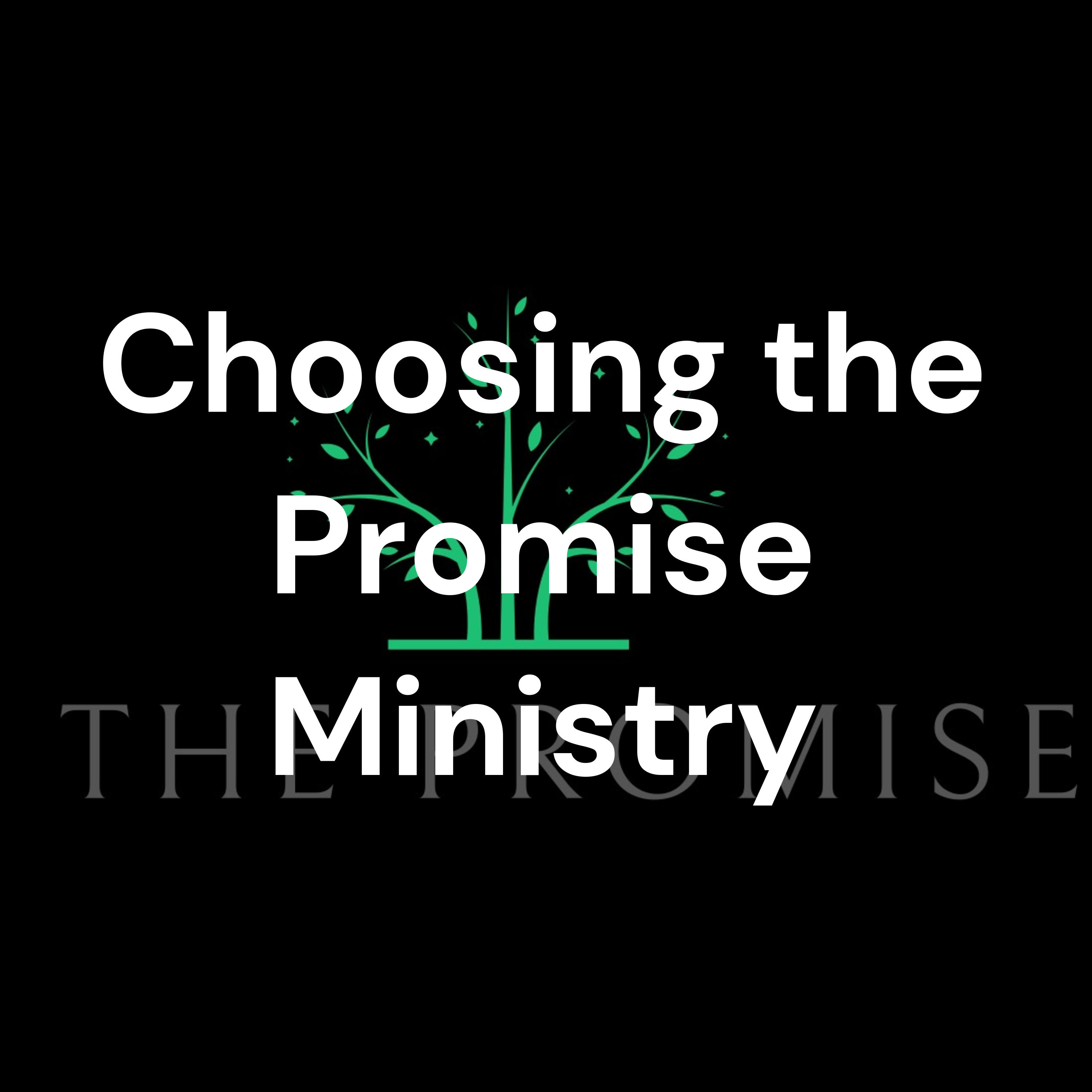 Choosing the Promise Ministry cover