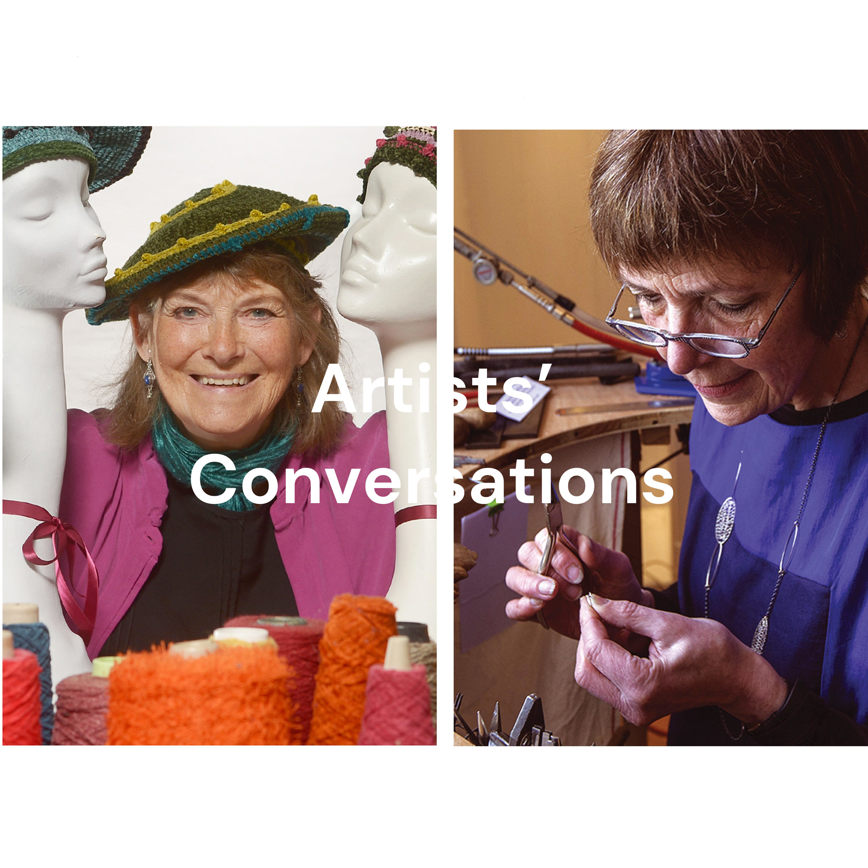 Artists' Conversations: Kay Ribbens (textiles) and Natalie Vardey ( jewellery) cover art
