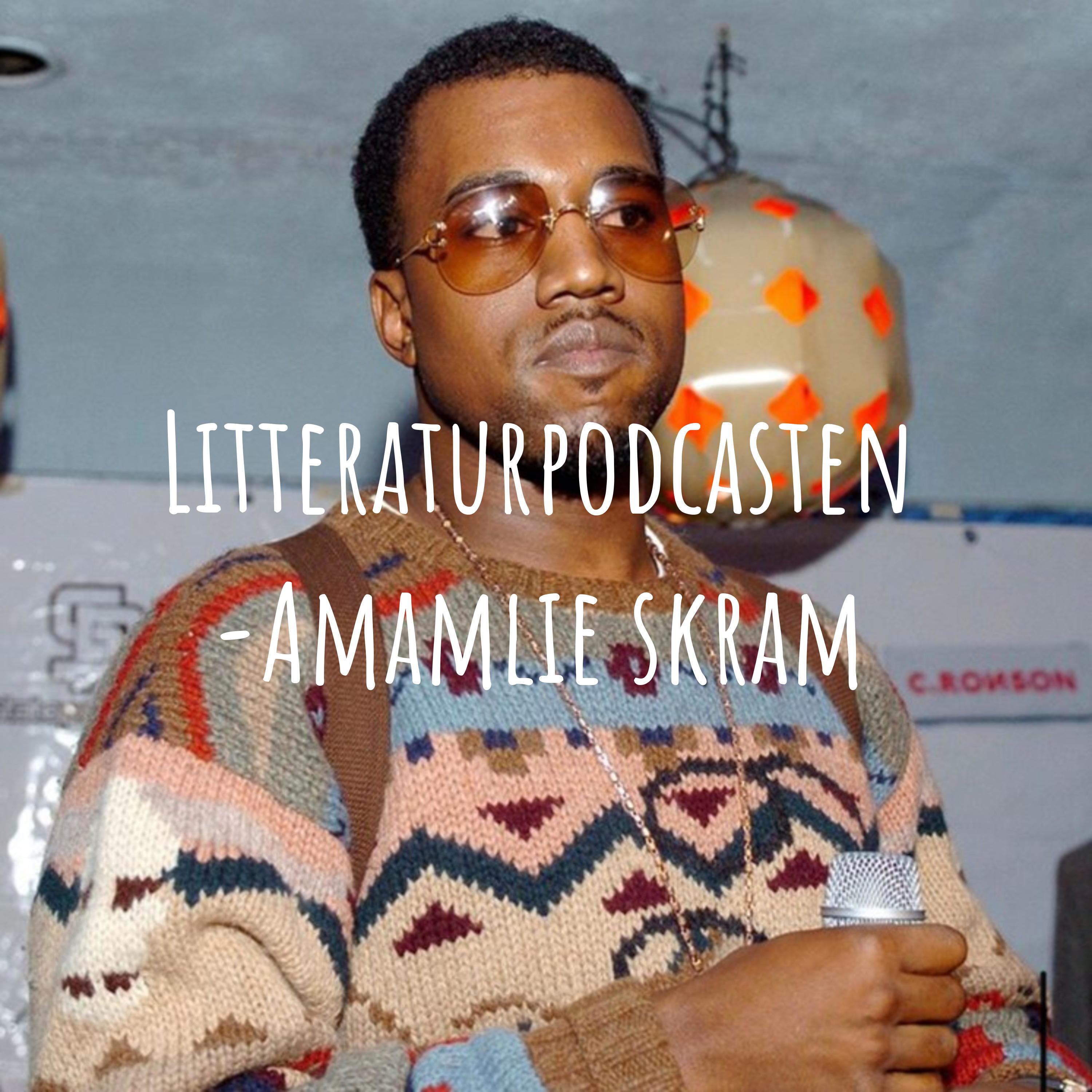 Litteraturpodcasten -Amalie skram cover art
