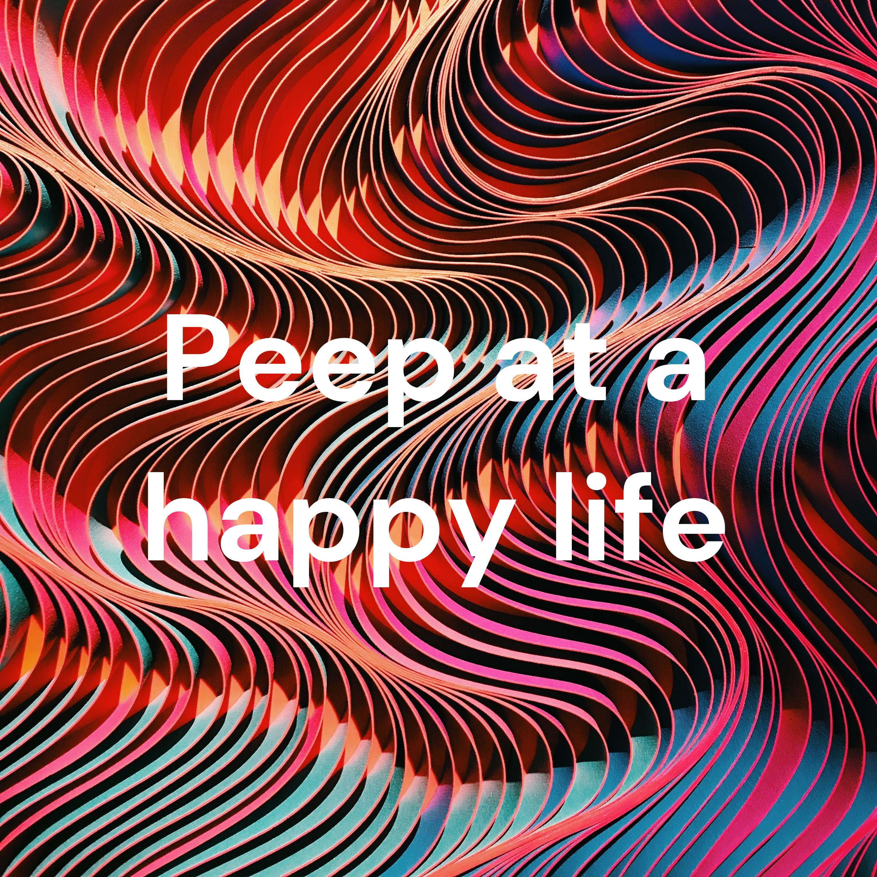 Peep at a happy life cover art