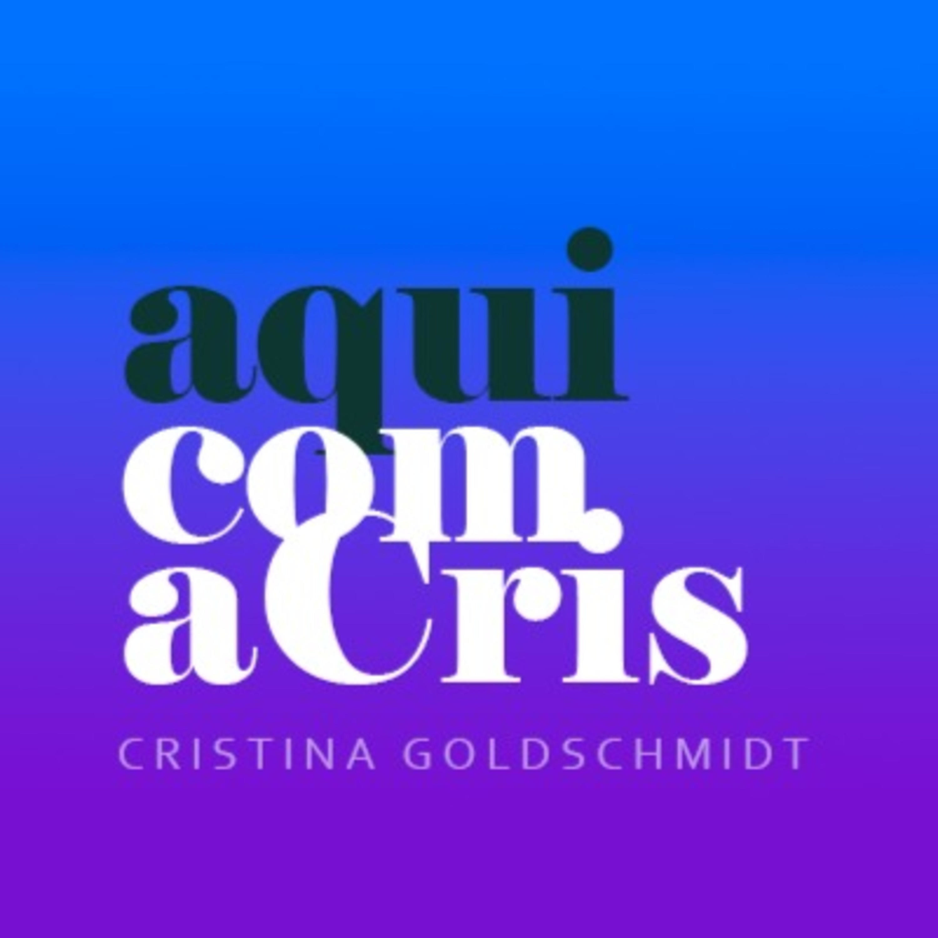 Aqui com a Cris