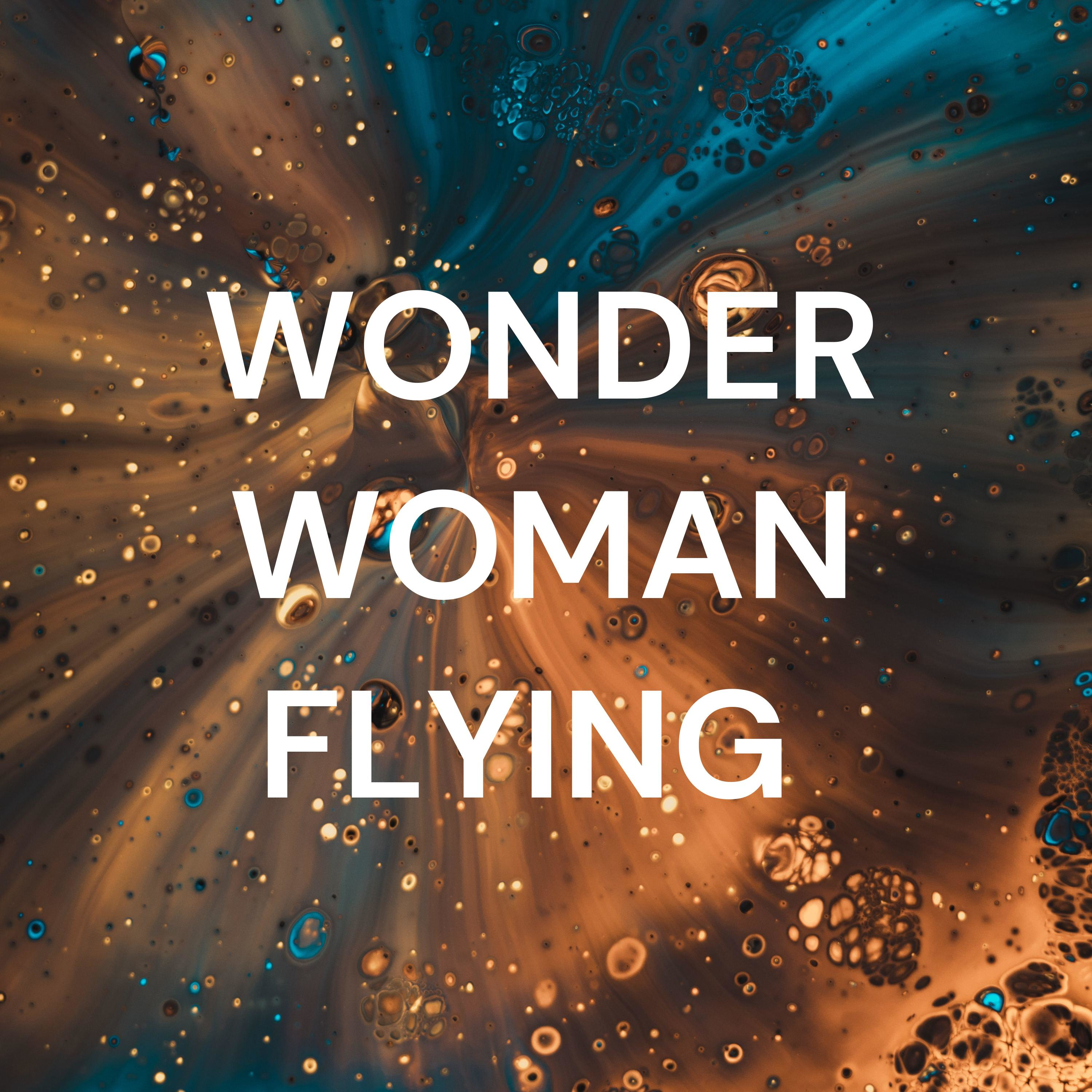 WONDER WOMAN FLYING cover art