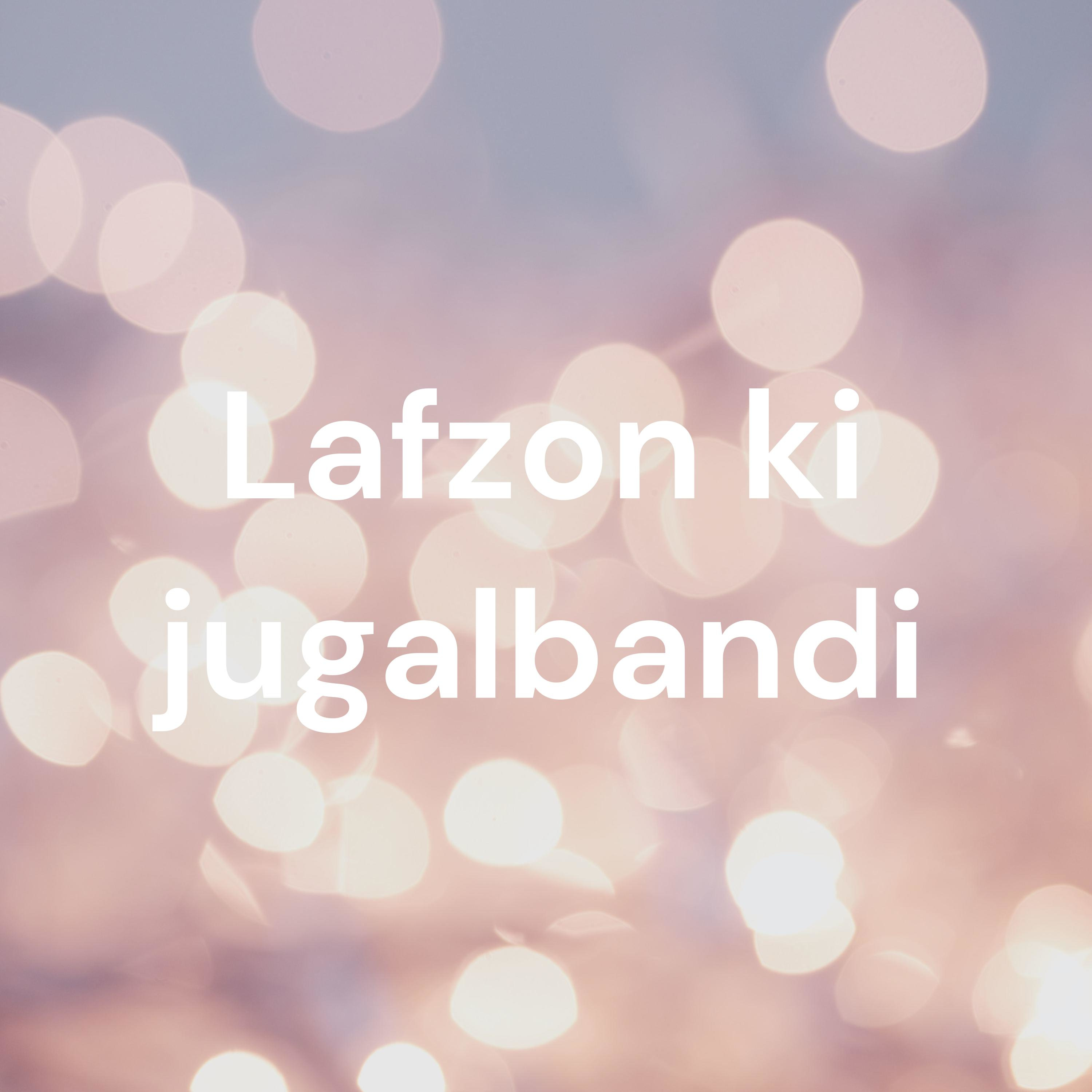 Lafzon ki jugalbandi cover art