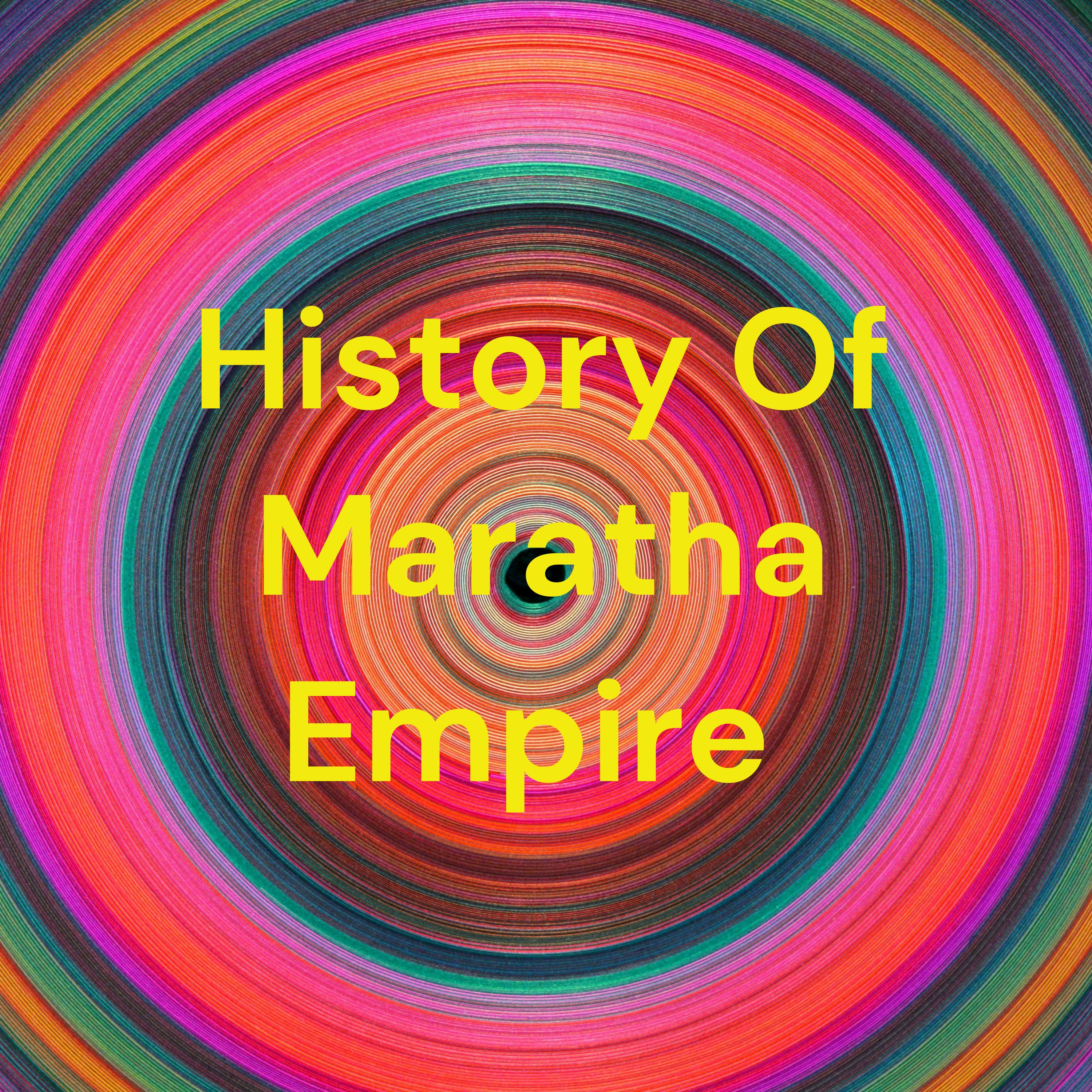 History Of Maratha Empire cover art