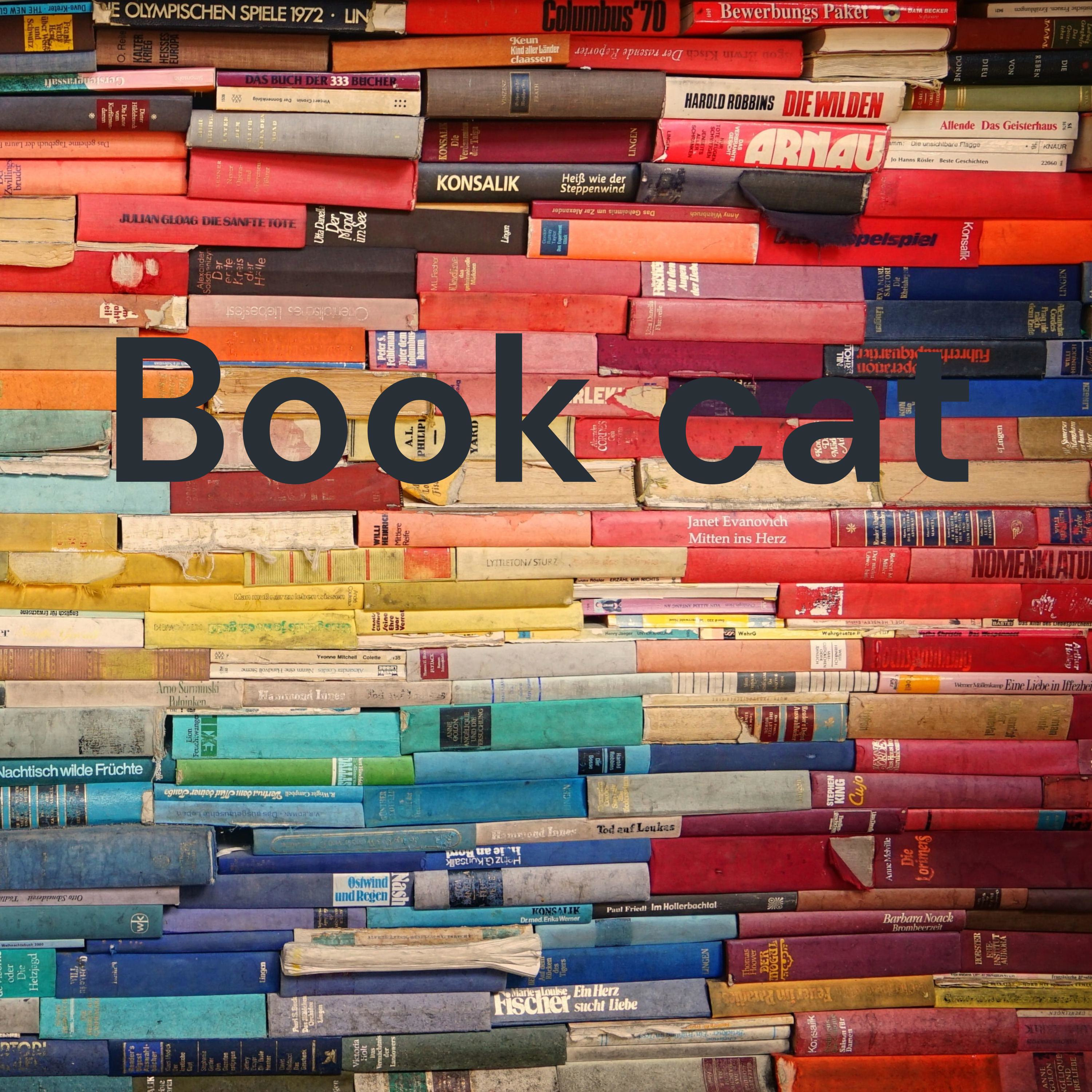 Book cat podcast artwork