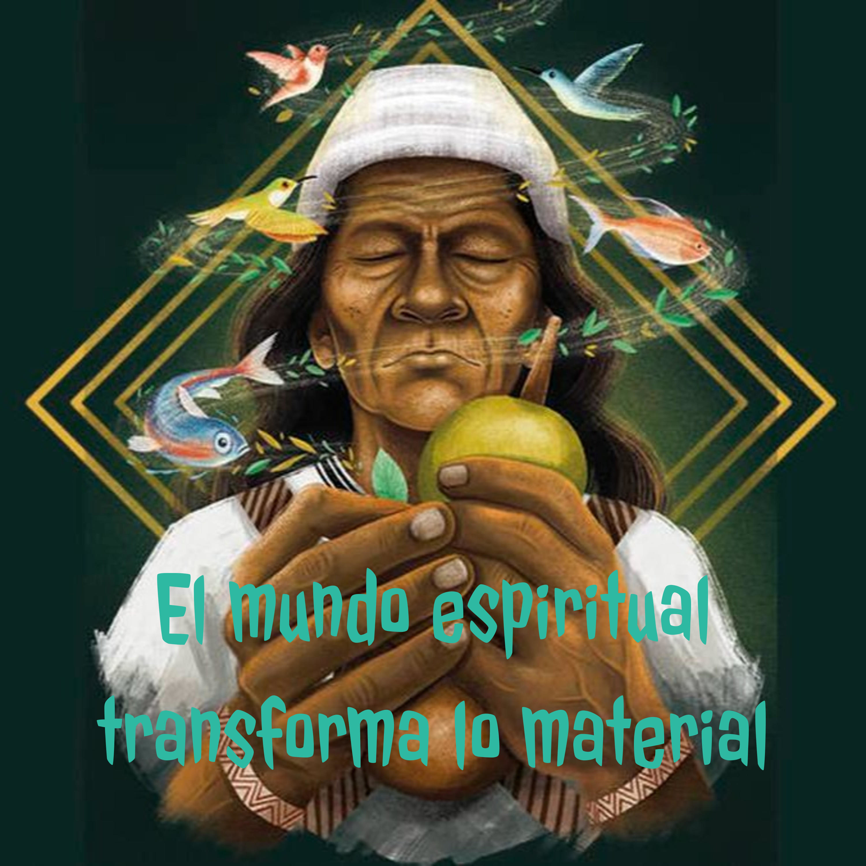 El mundo espiritual transforma lo material cover art