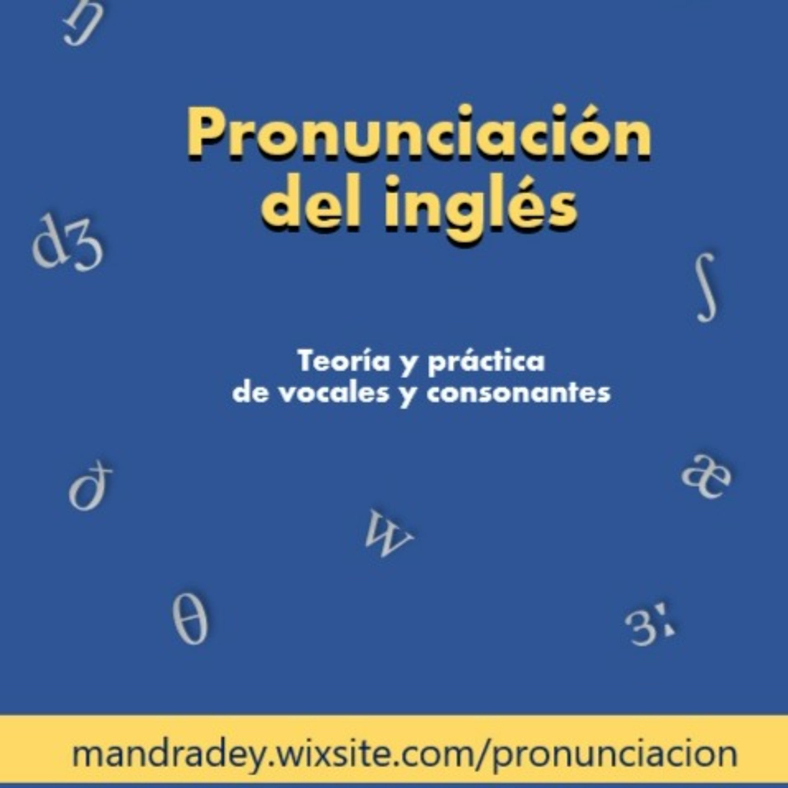 Portada de Pronunciación del Inglés
