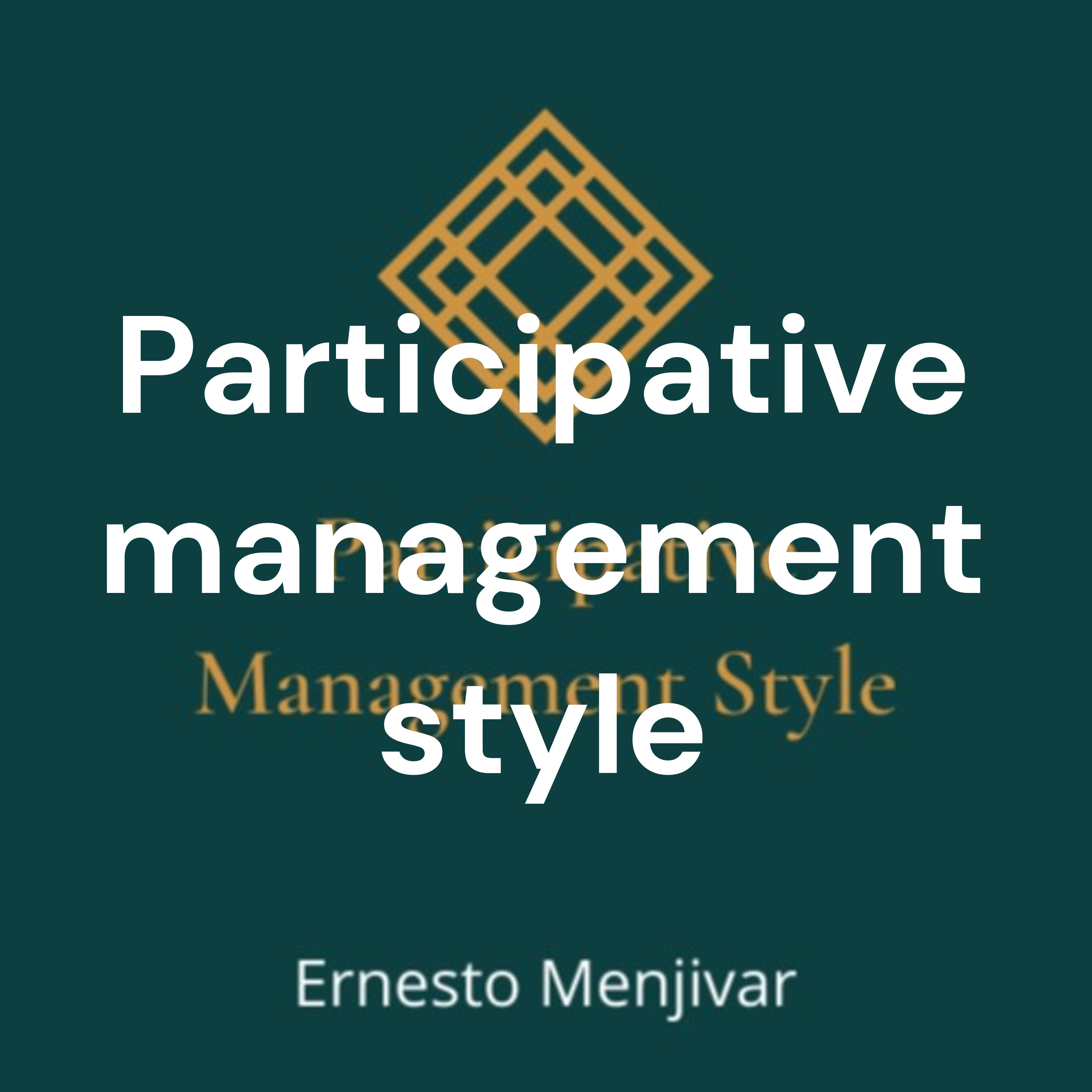 Participative management style