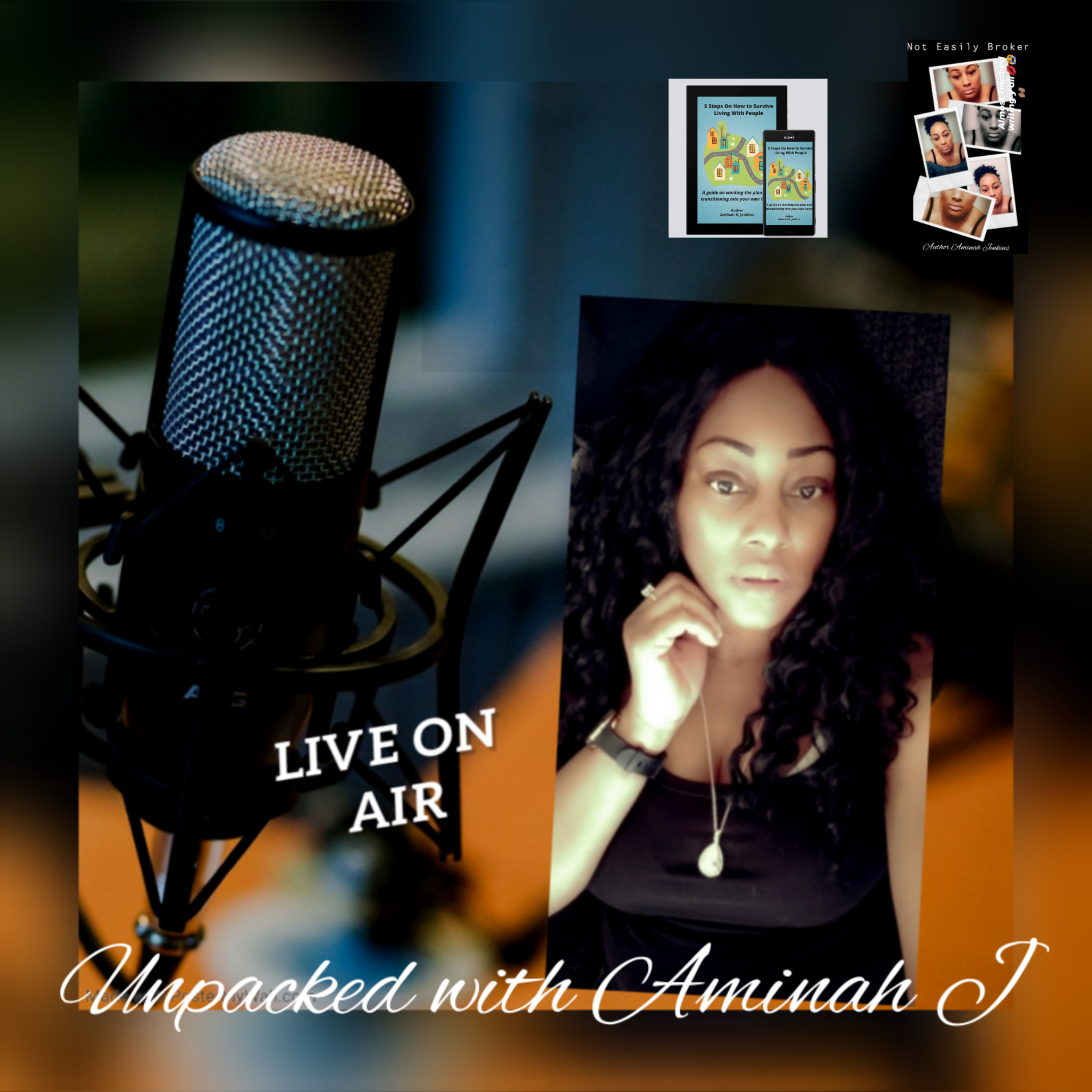 Unpacked with AminahJ podcast artwork