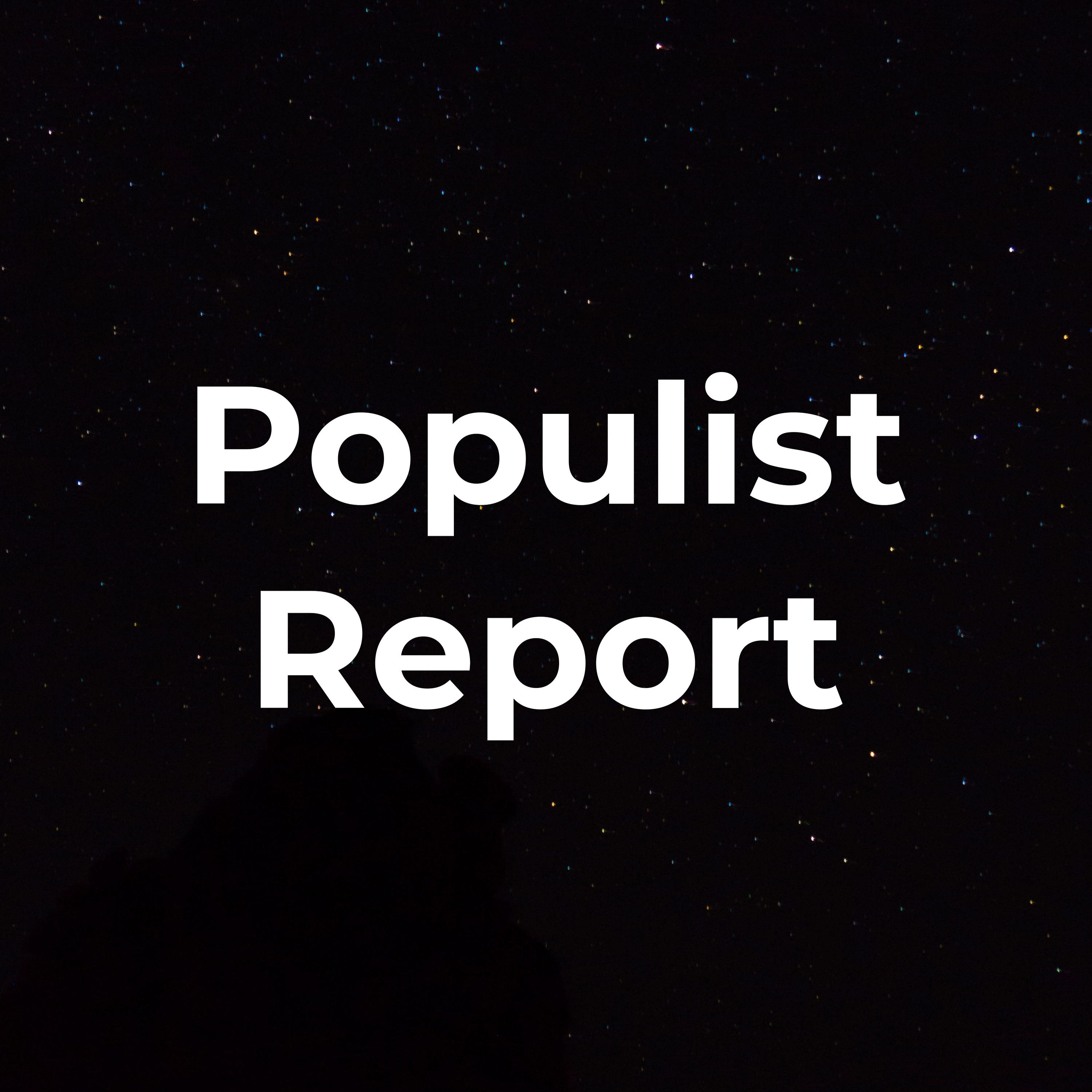Populist Report podcast artwork