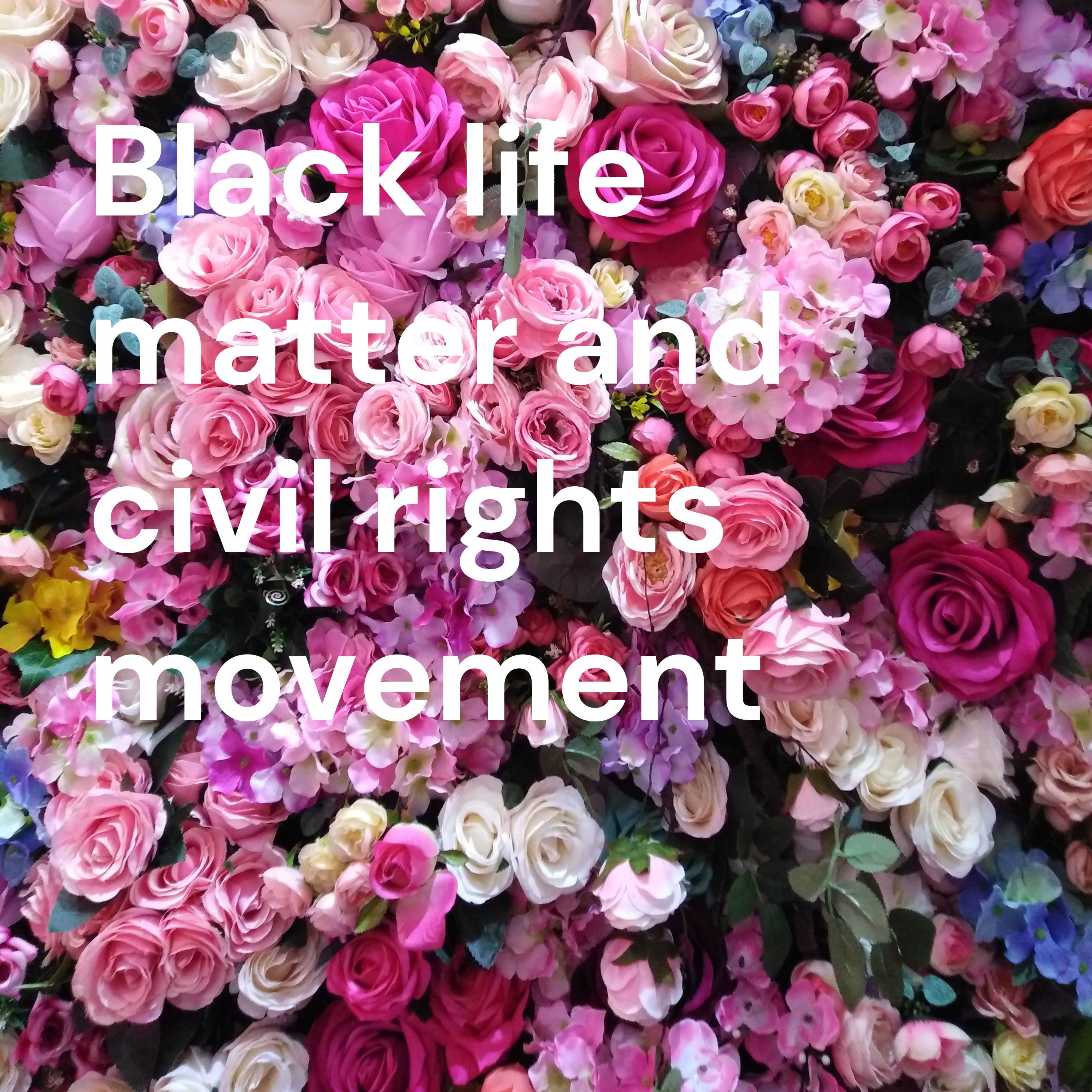 Black life matter and civil rights movement 