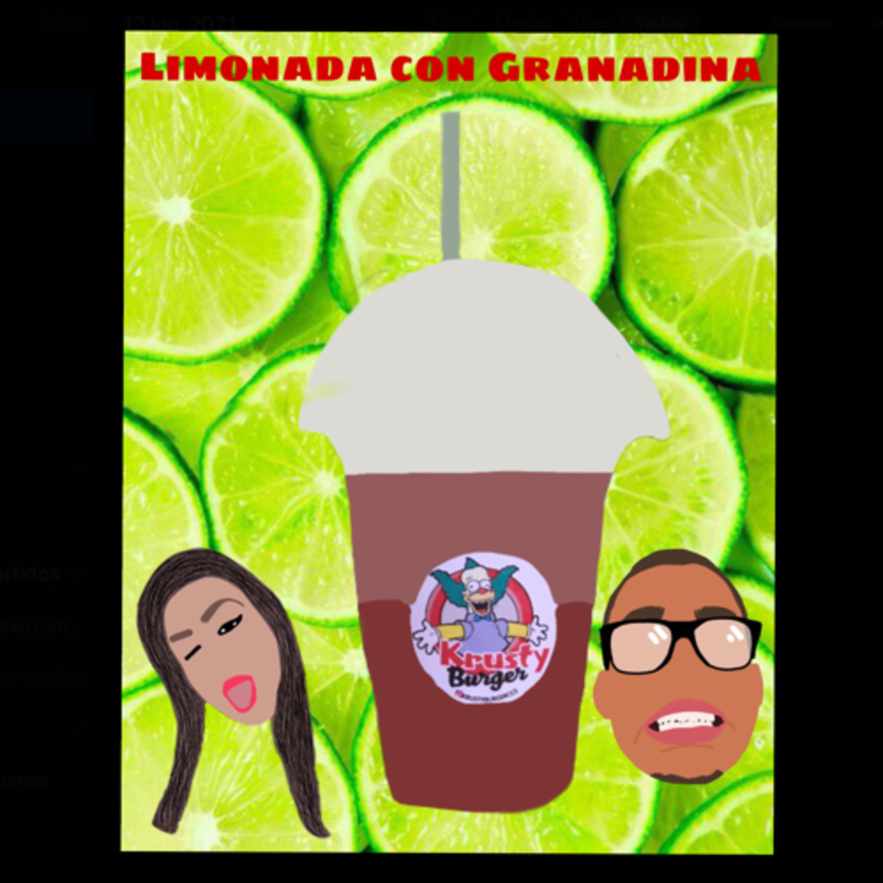 Limonada con Granadina