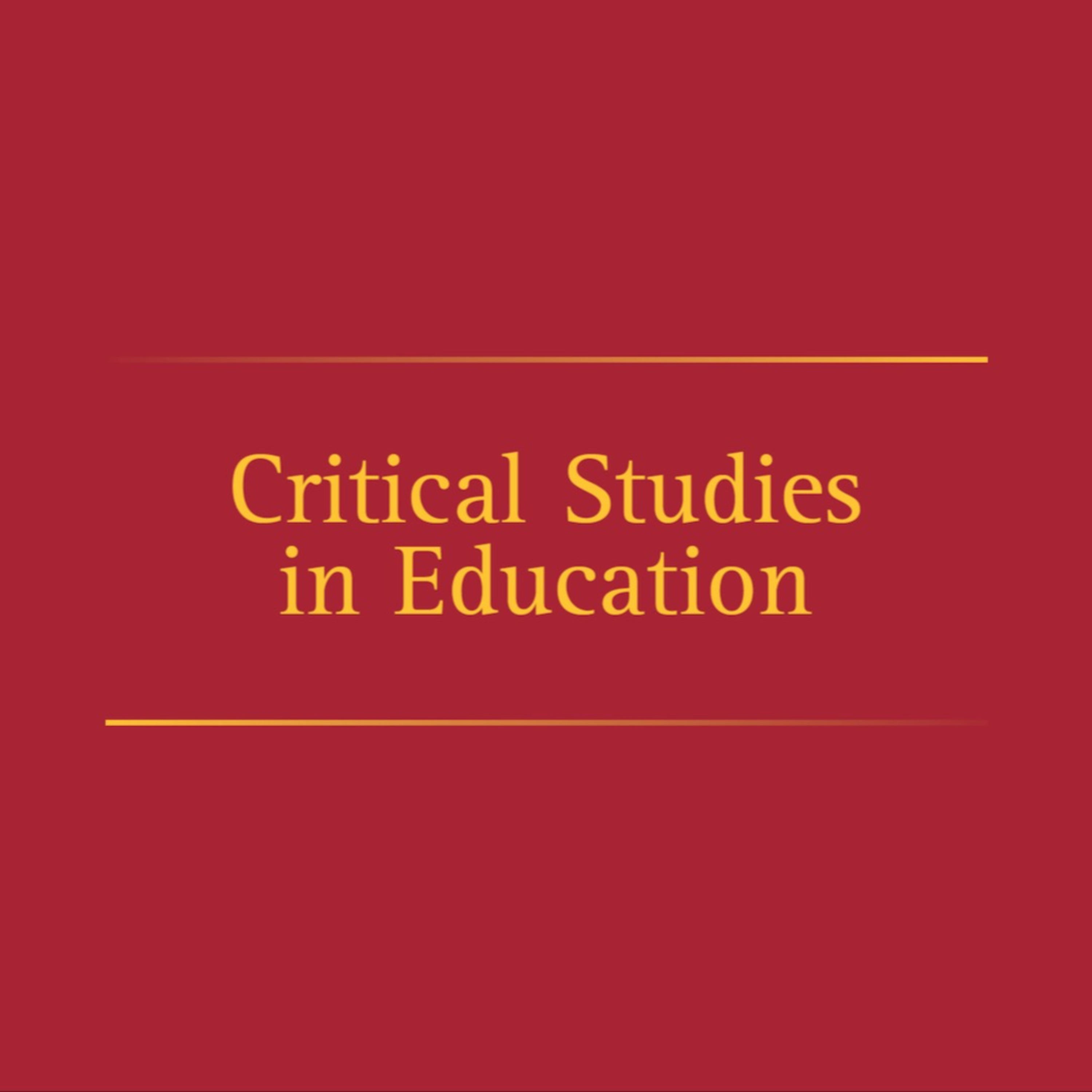 Critical Studies in Education