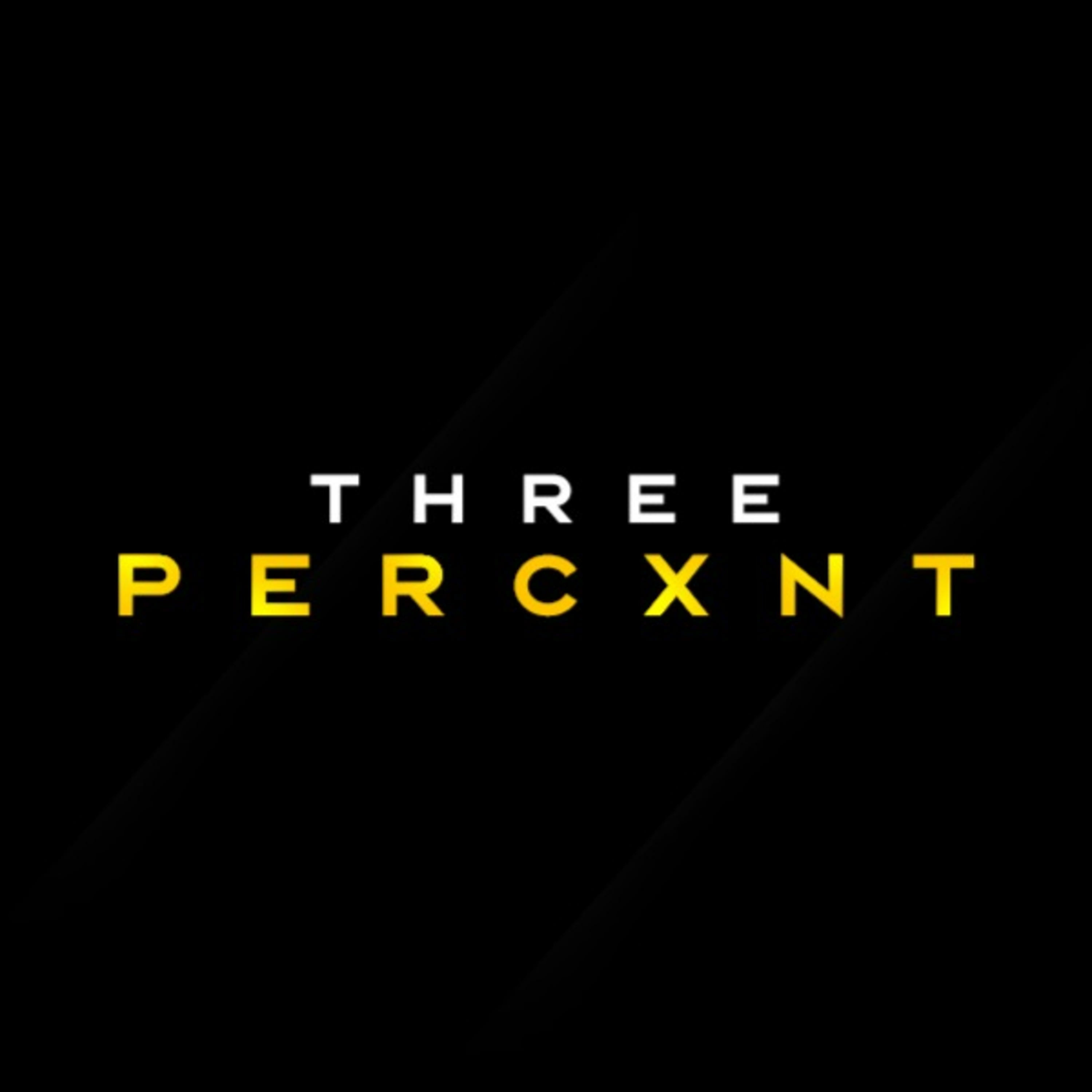THREE PERCXNT podcast artwork
