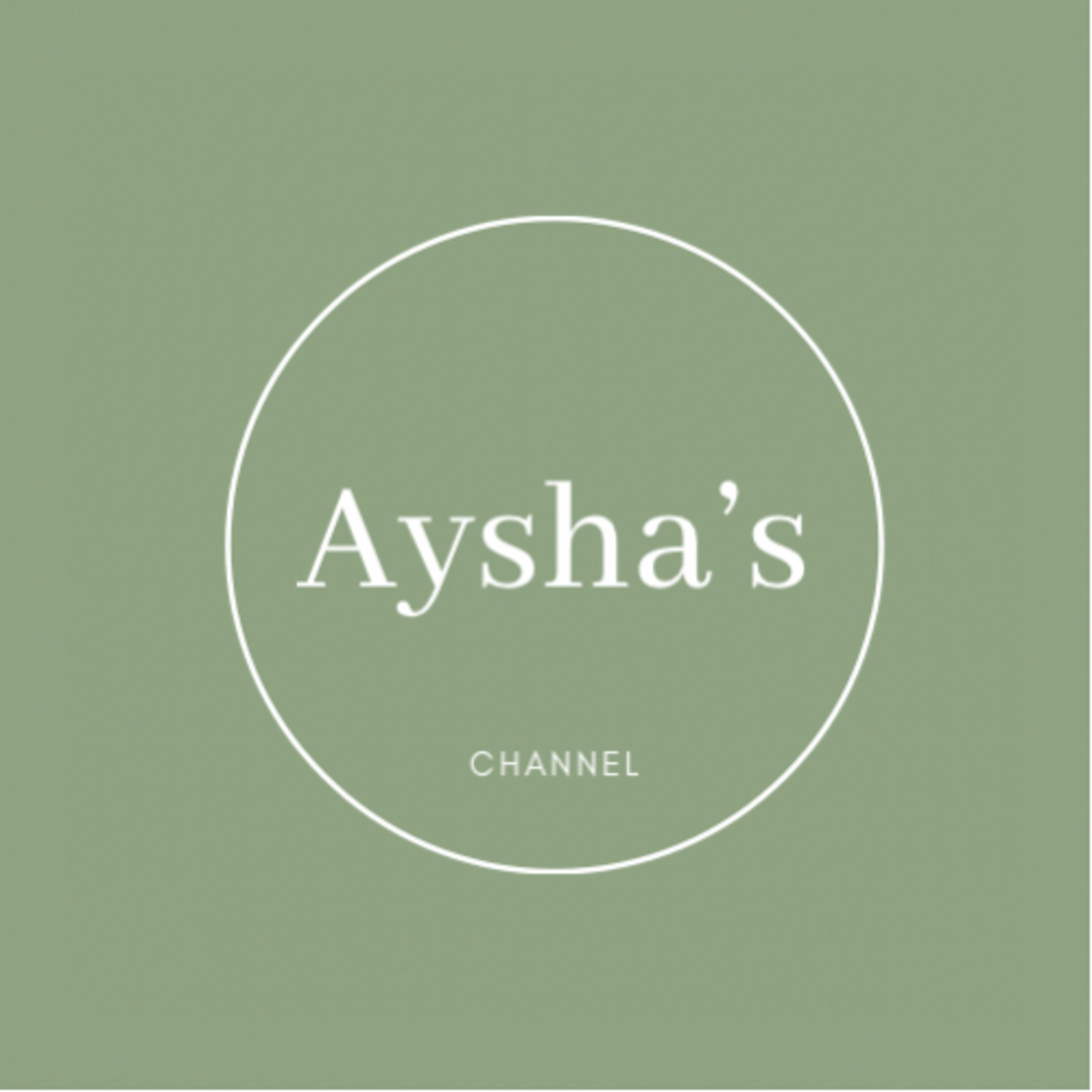 Aysha’s Channel podcast artwork