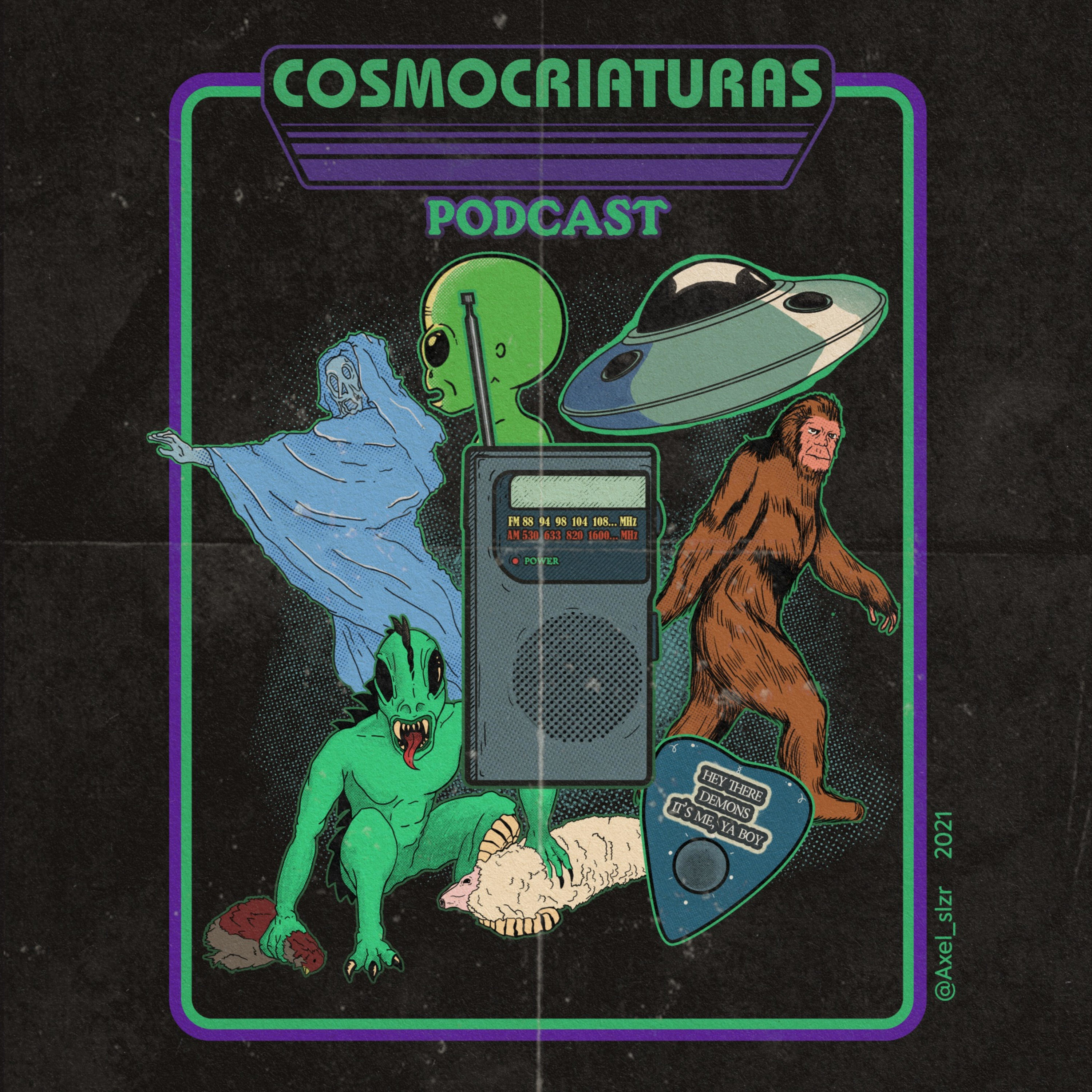 Cosmocriaturas podcast artwork