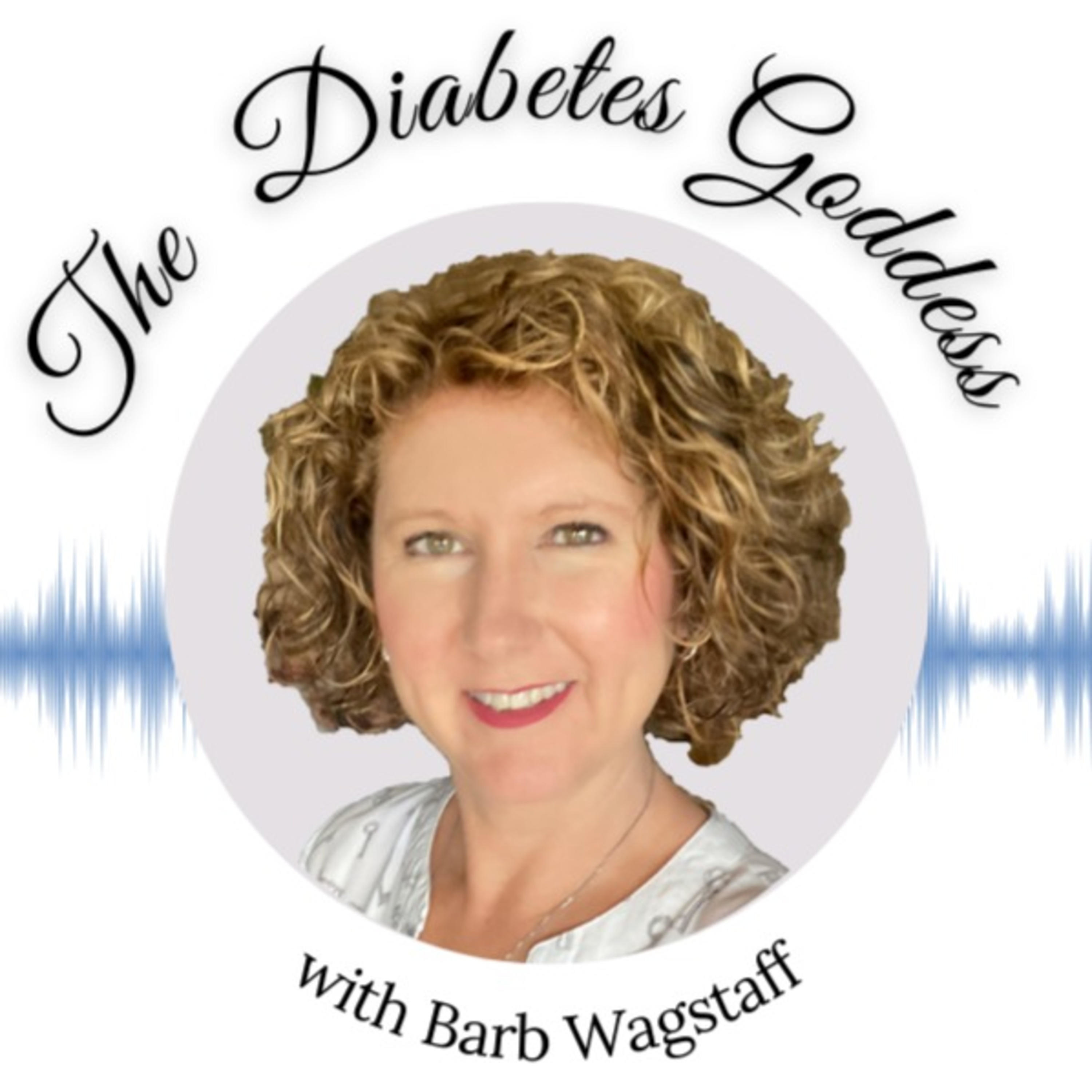 The Diabetes Goddess podcast artwork