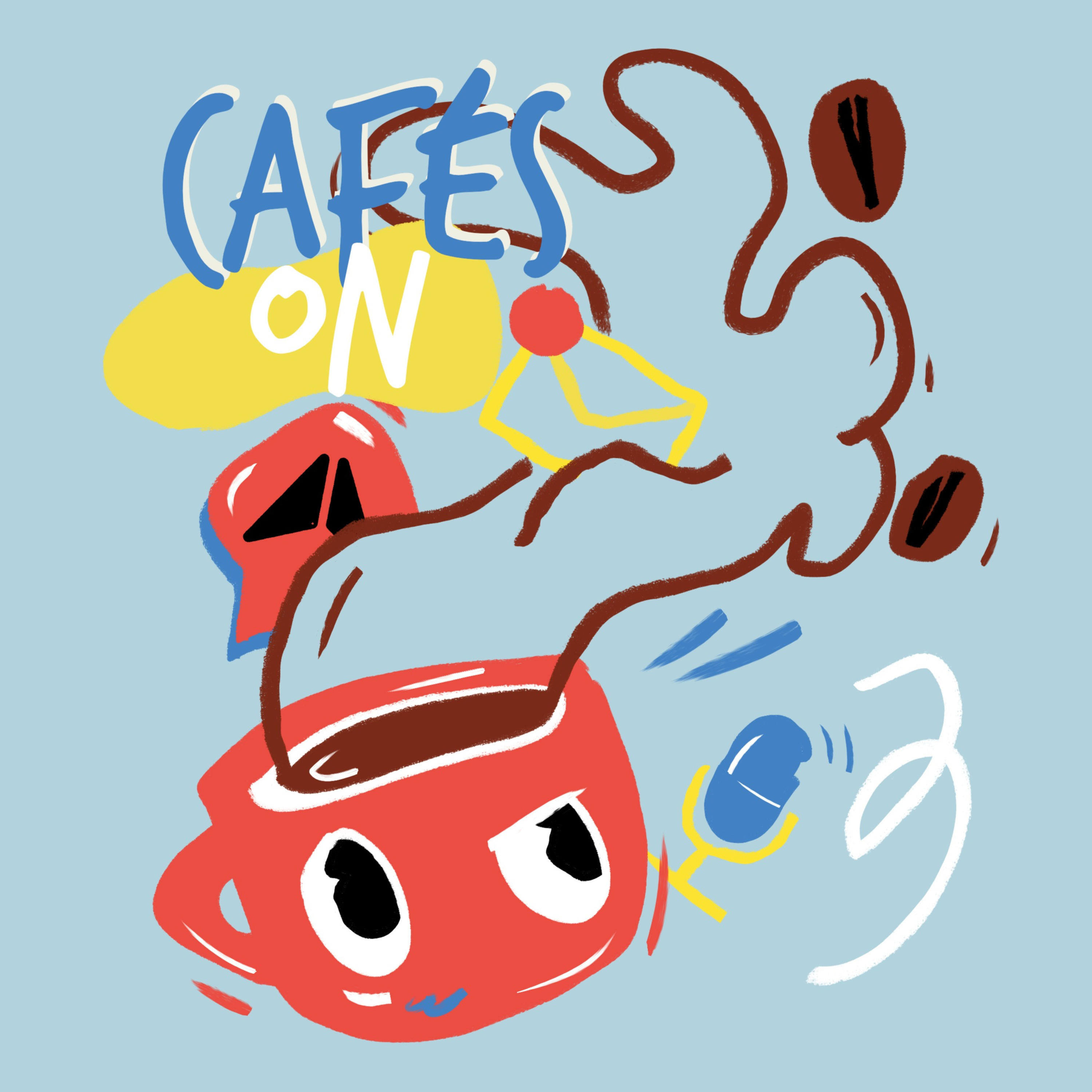 Cafés On podcast artwork