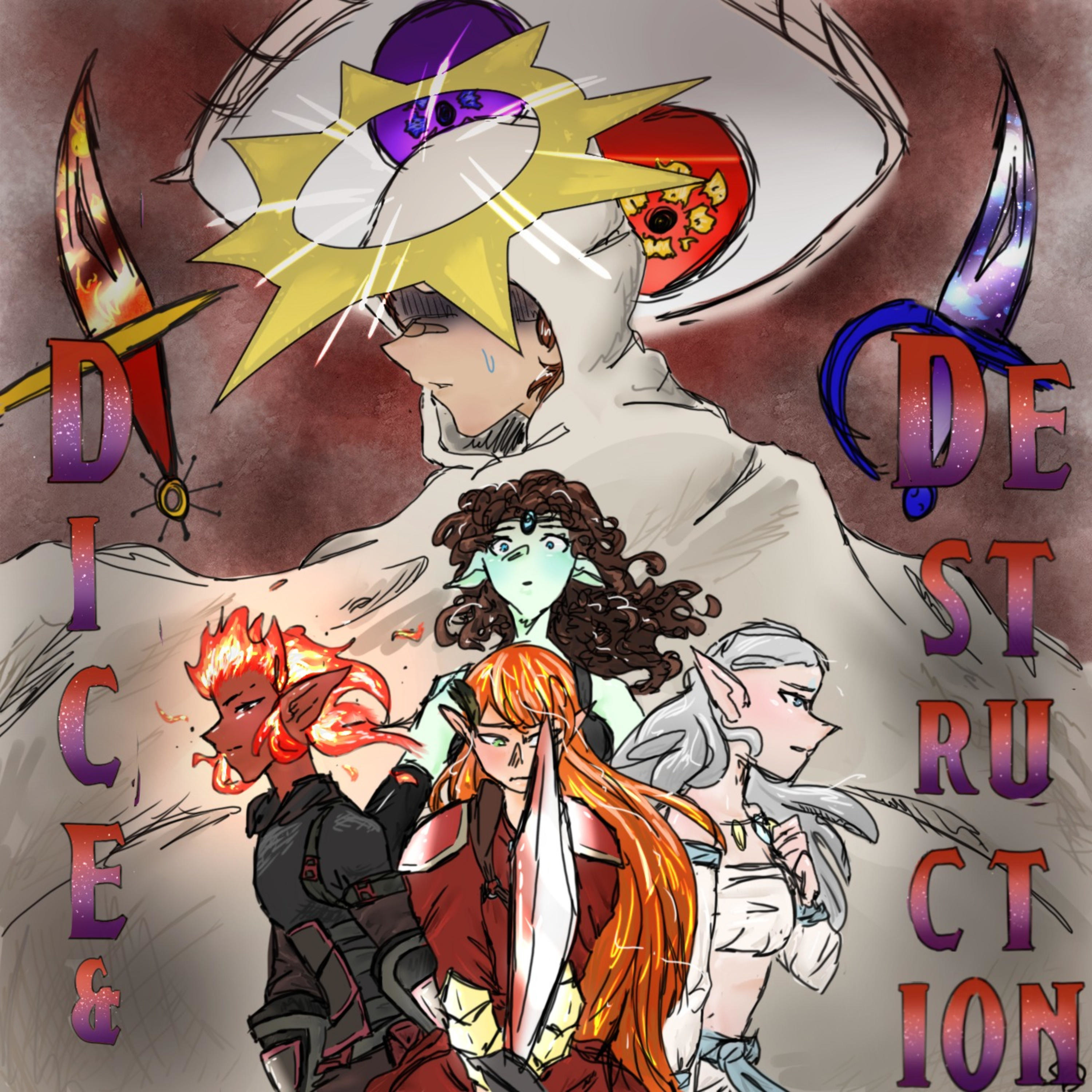 Dice & Destruction podcast artwork